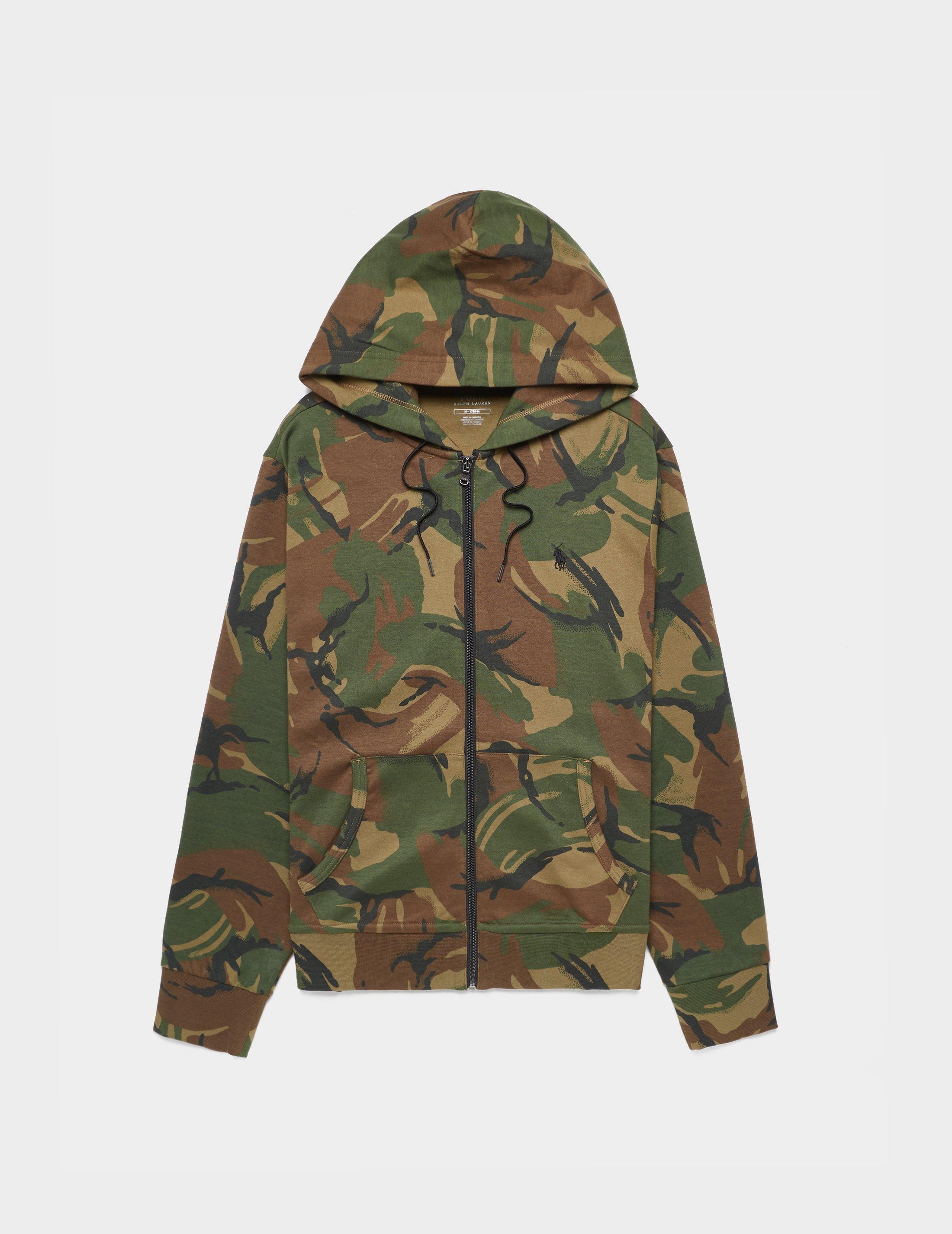 polo ralph lauren camo hoodie