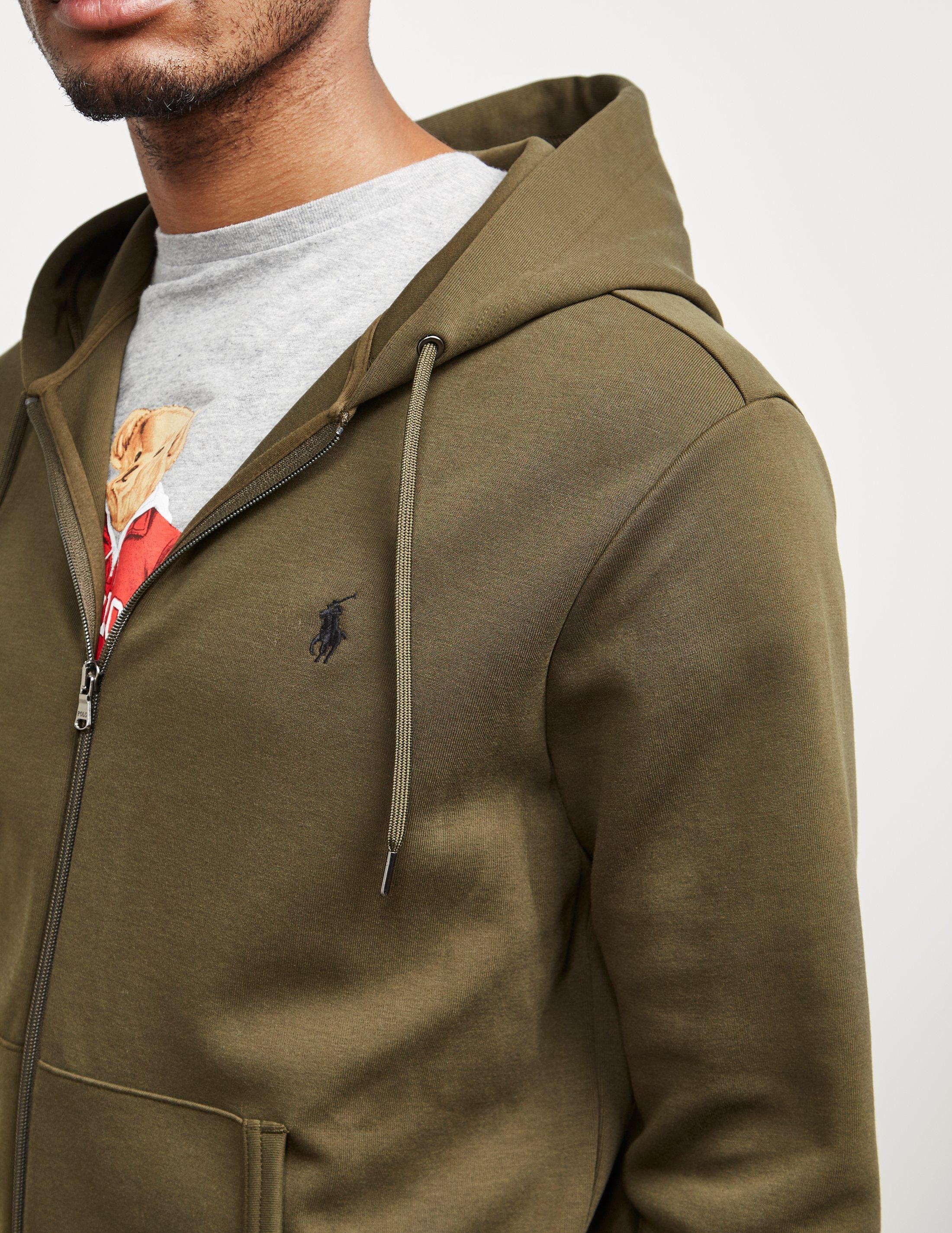 ralph lauren khaki hoodie