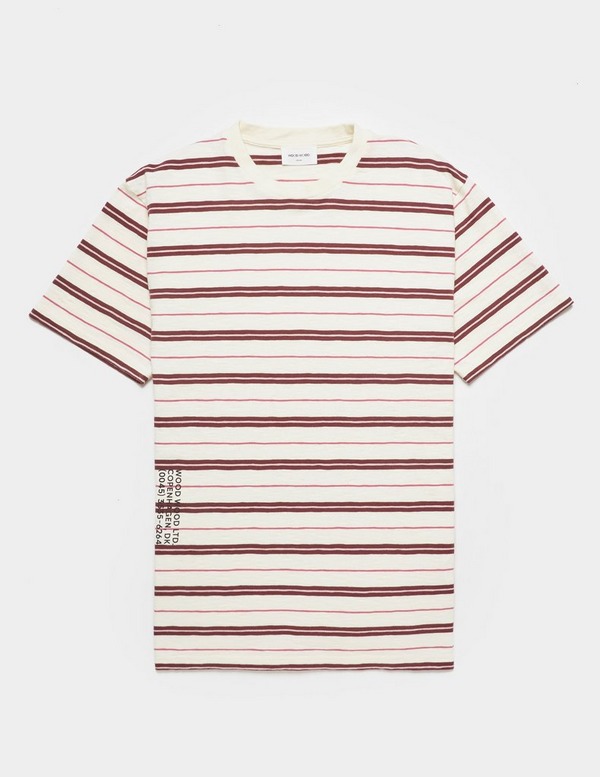 Wood Wood Slater Stripe Short Sleeve T-Shirt