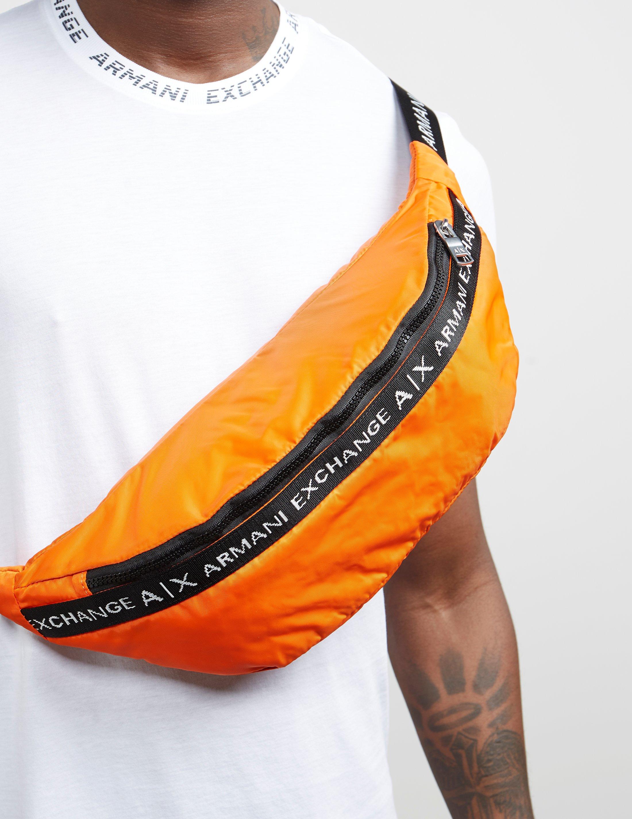 armani exchange waist bag