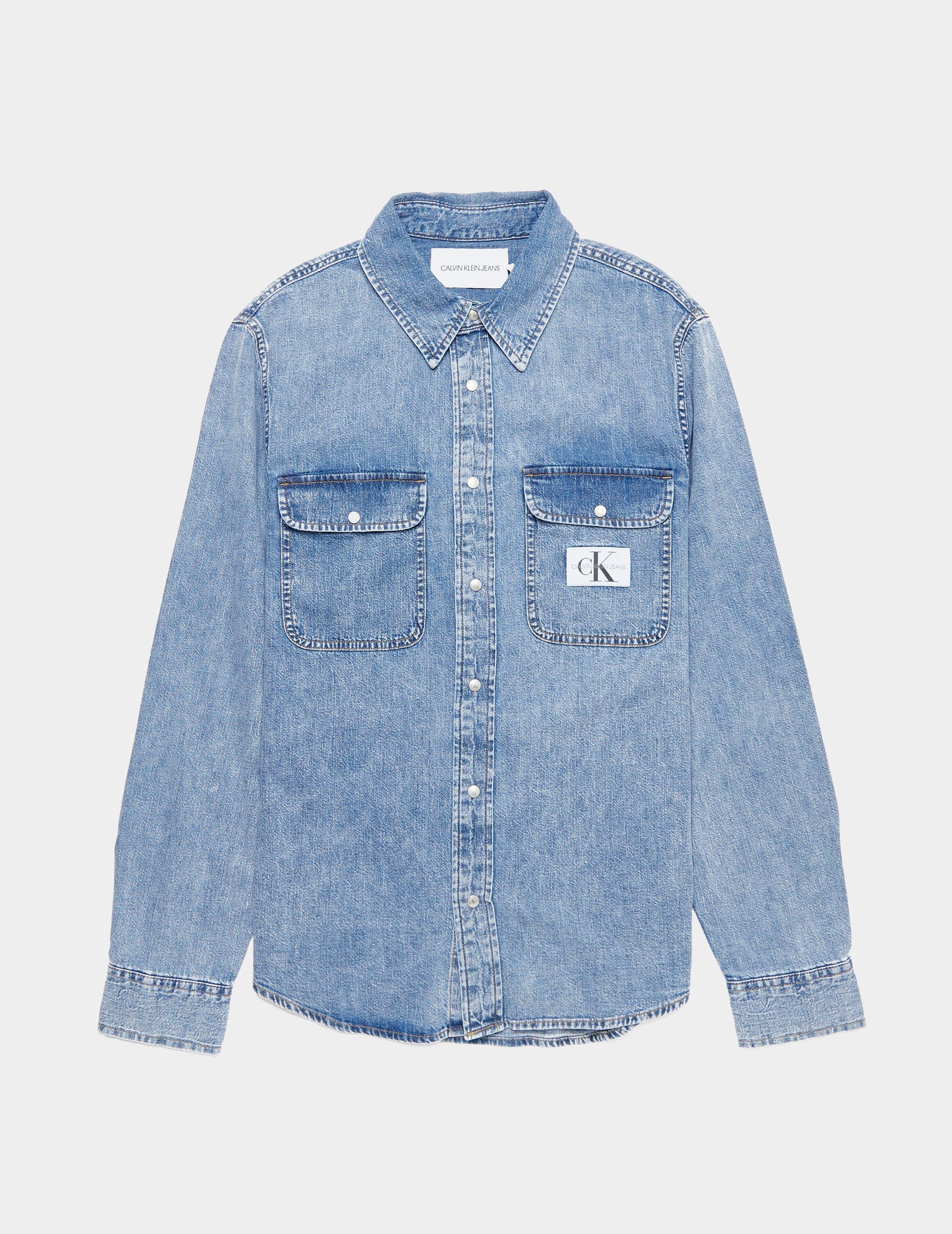 denim shirt calvin klein