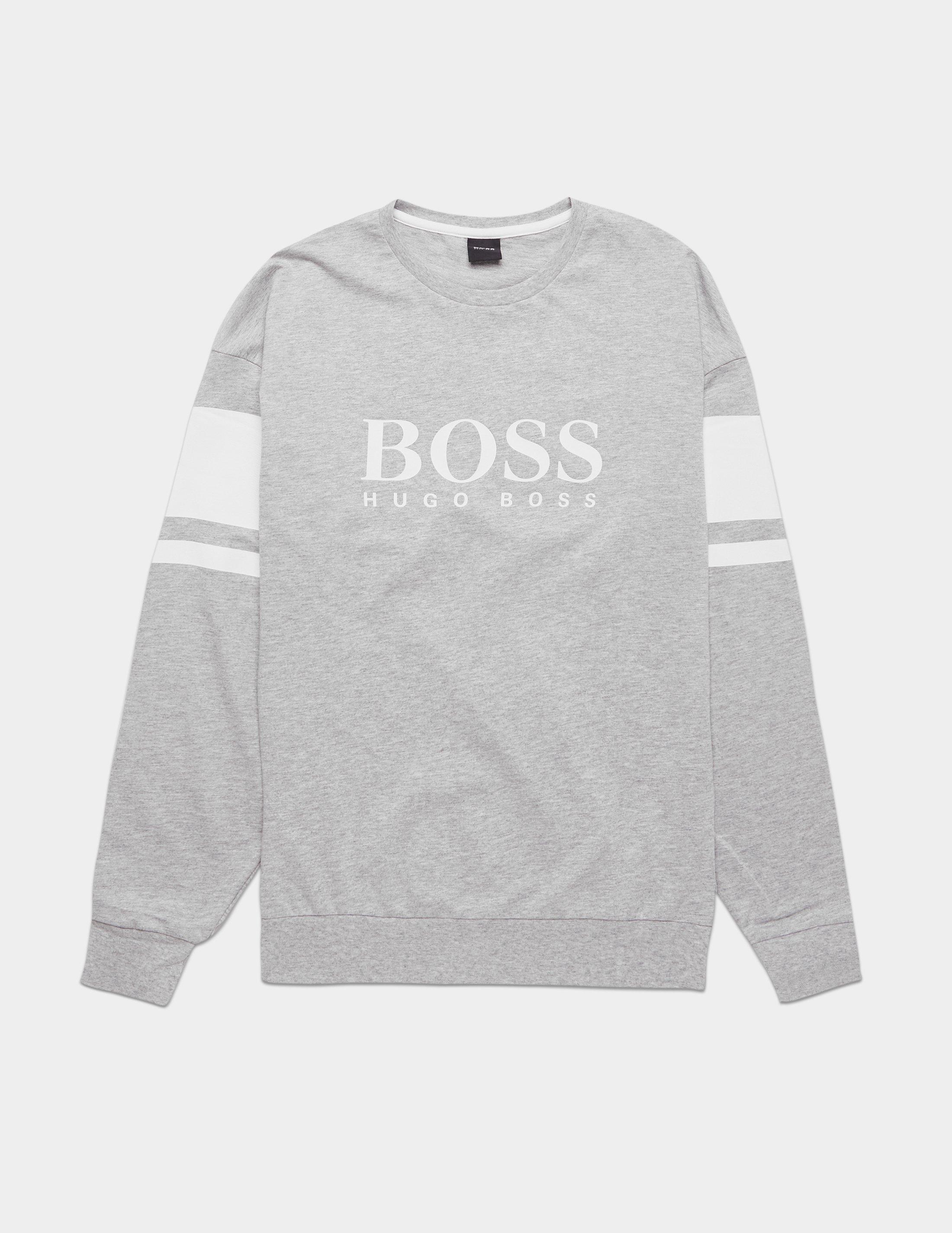 boss white sweatshirt