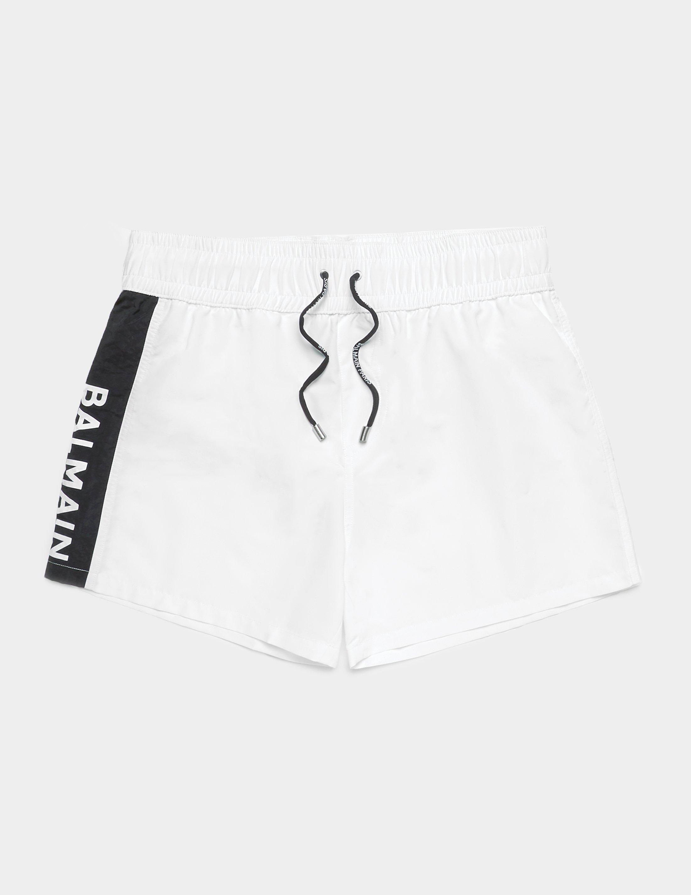 balmain swim shorts