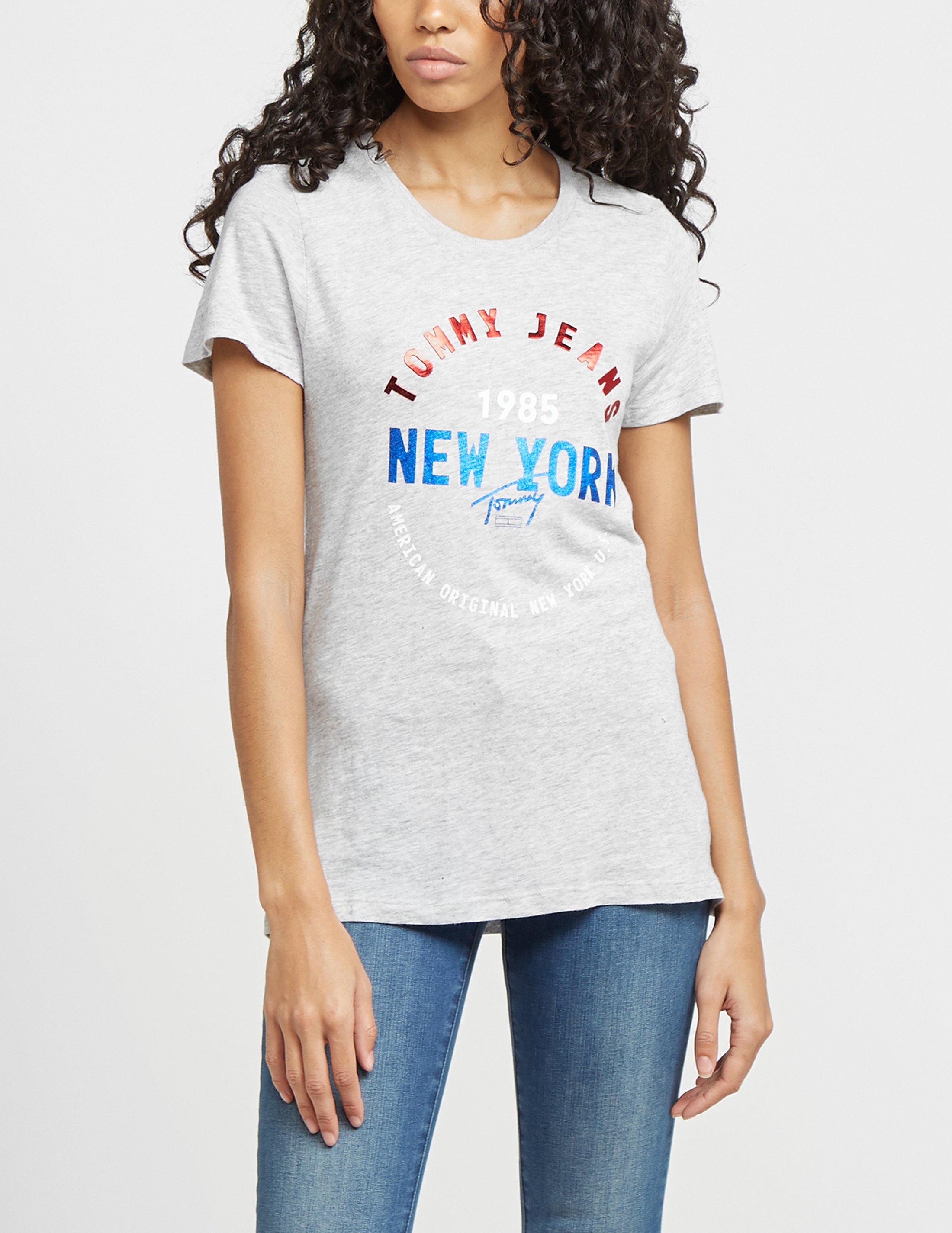 tommy jeans logo t shirt