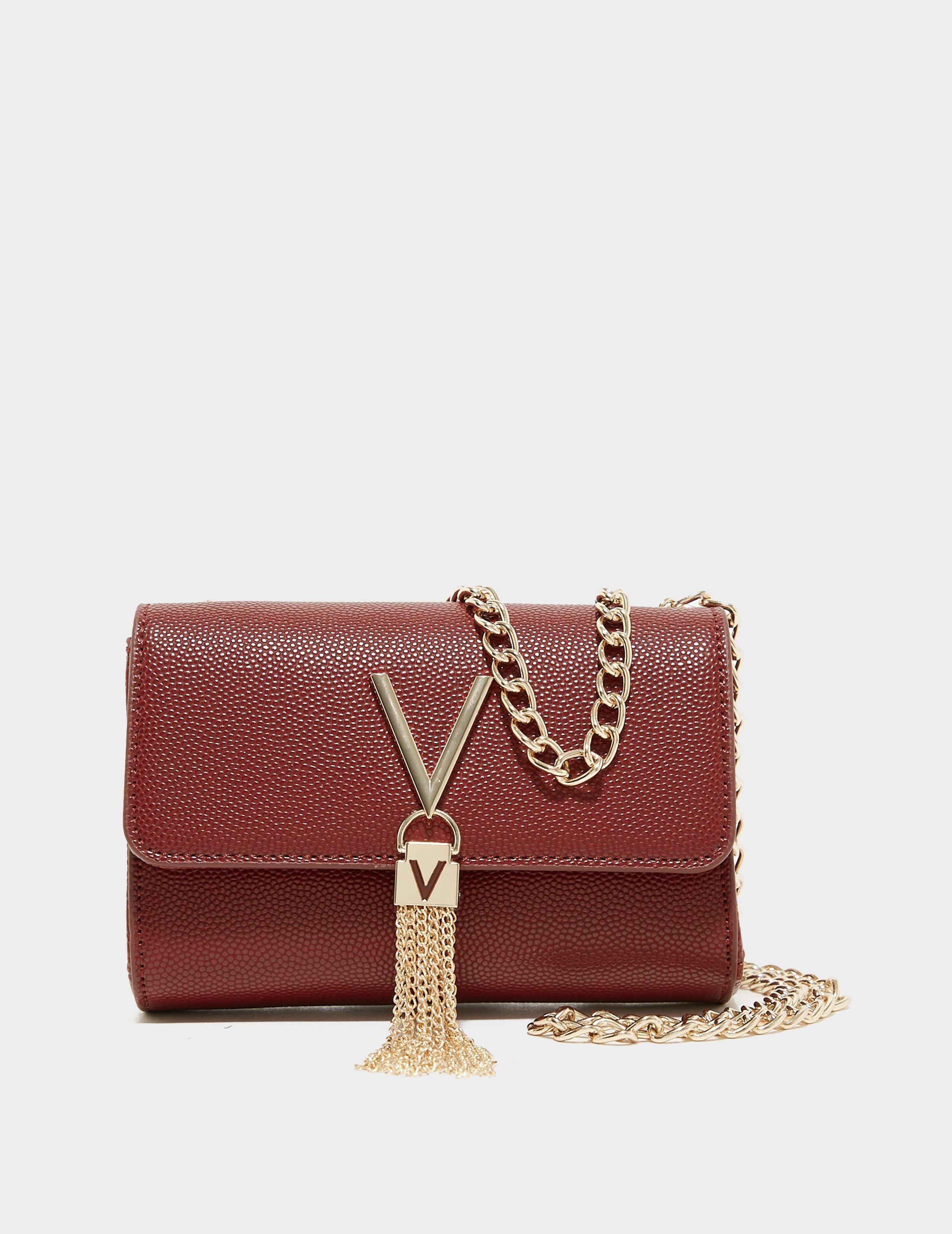 valentino by mario valentino divina chain shoulder bag