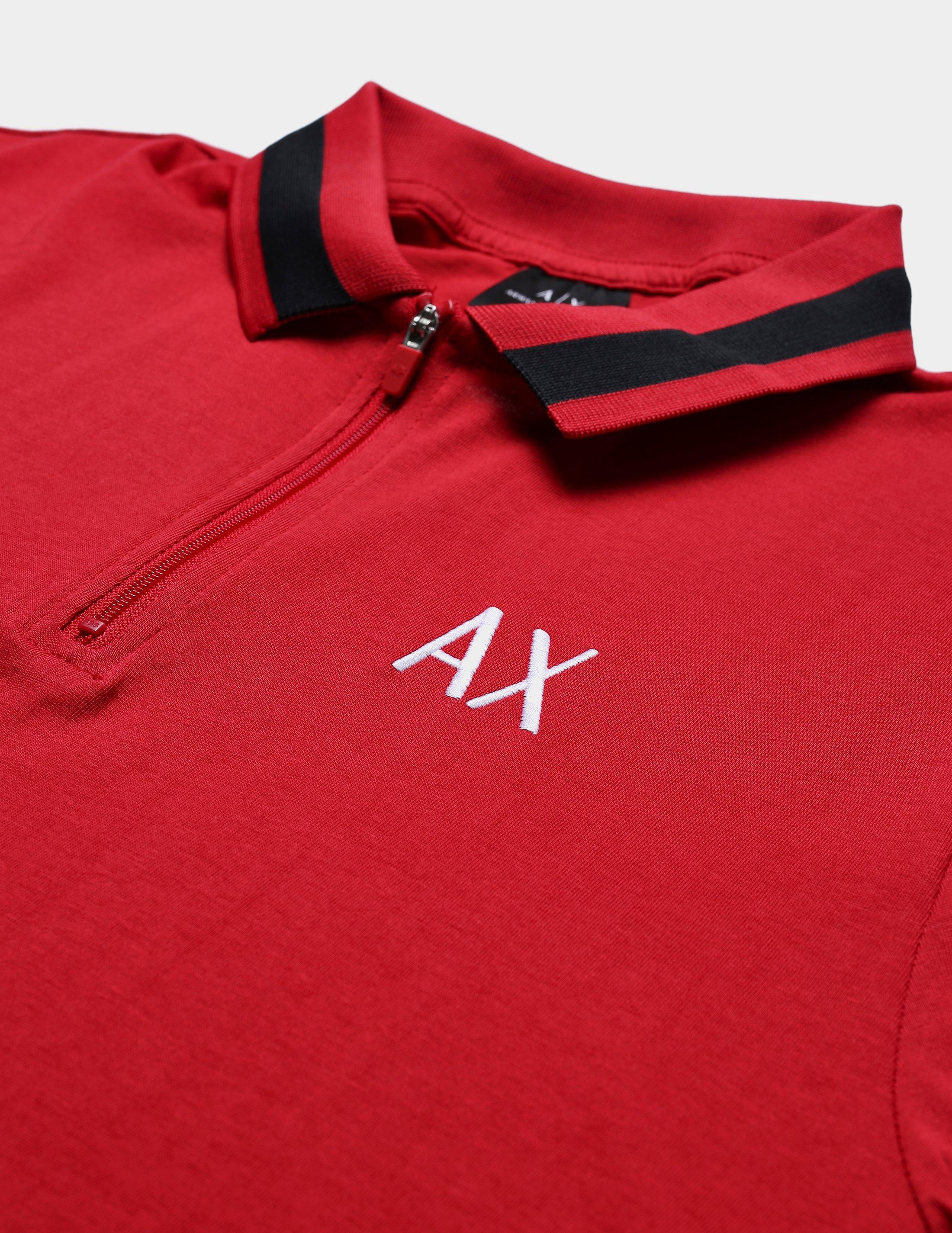 armani exchange collar shirts