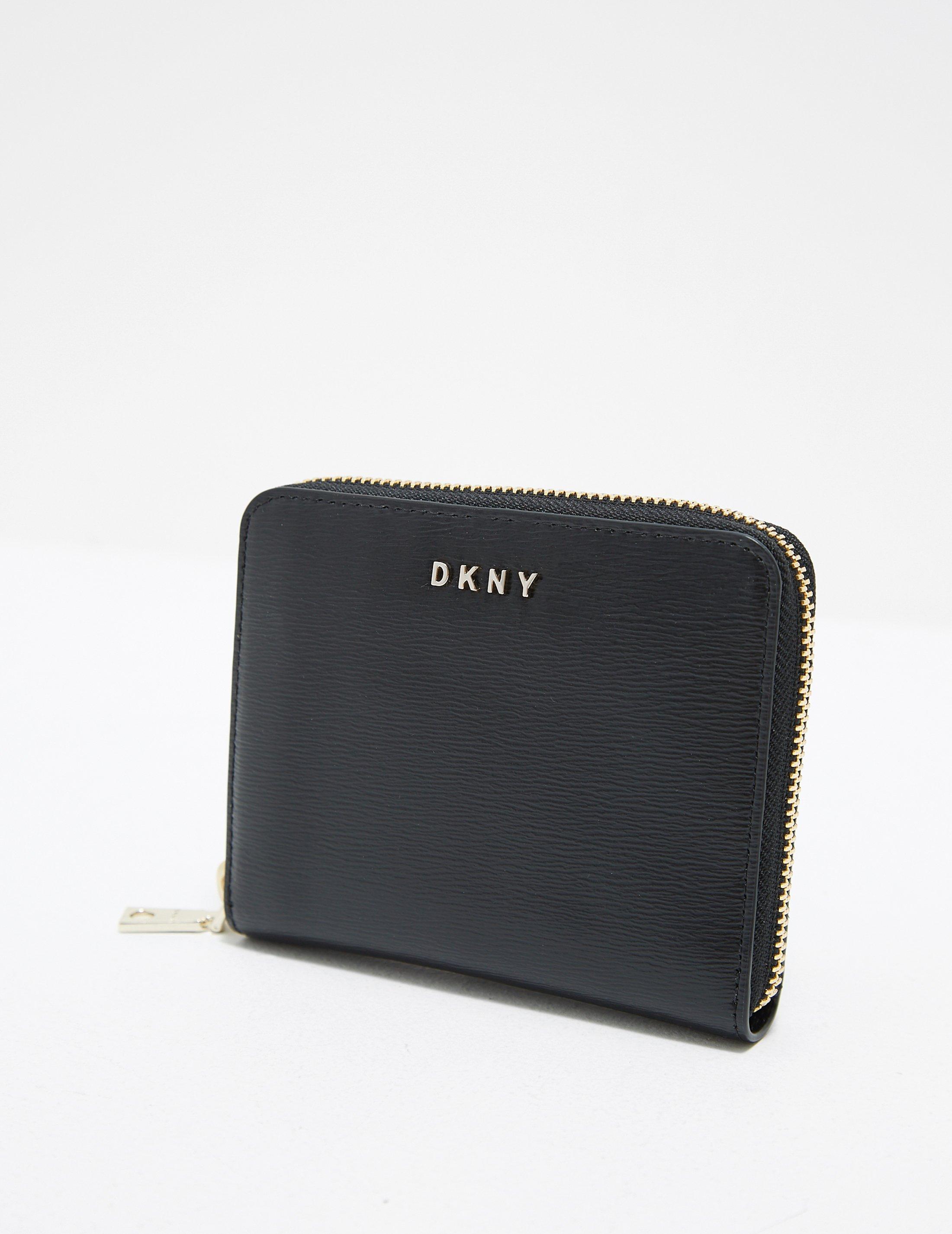 dkny zip purse