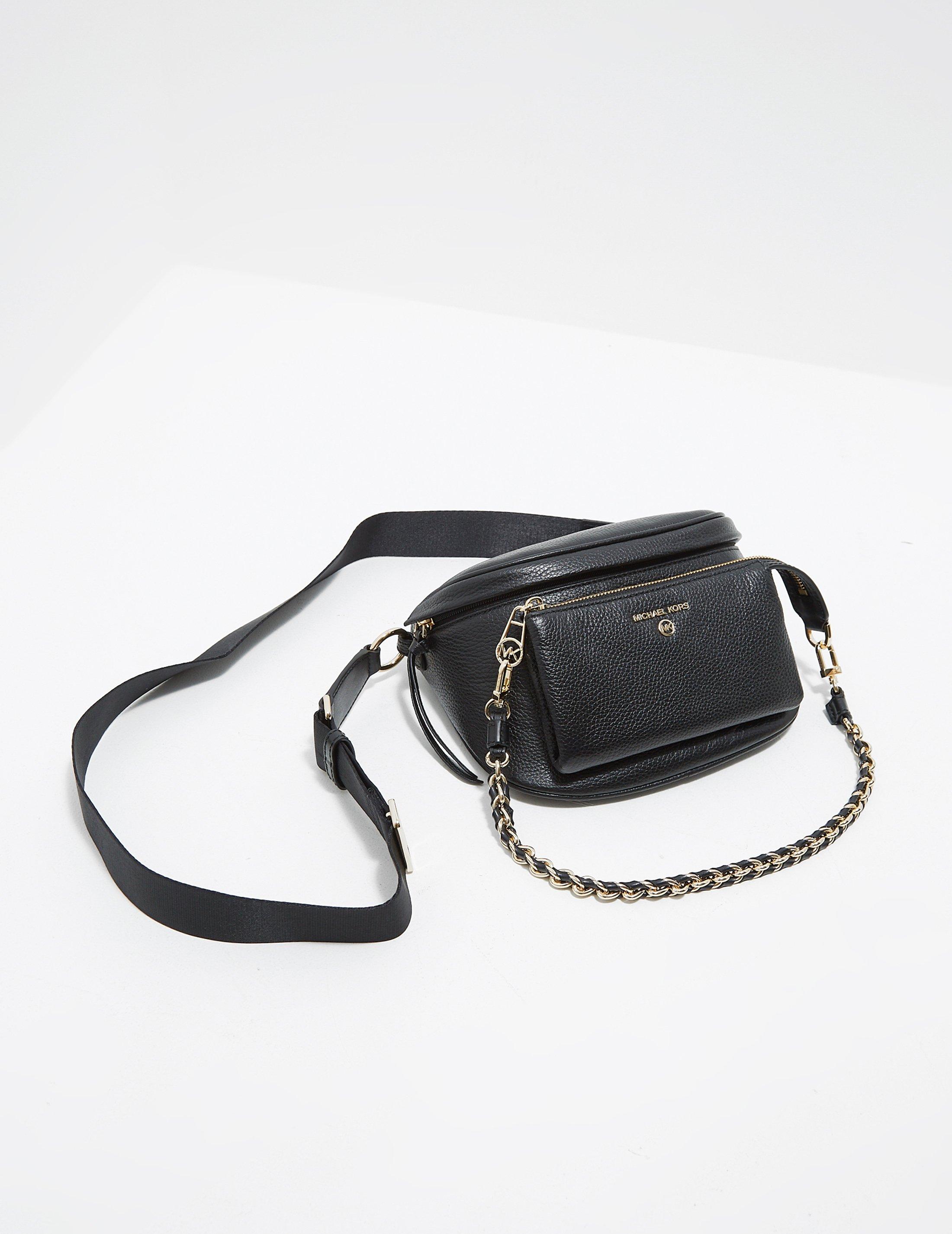 mk black sling bag