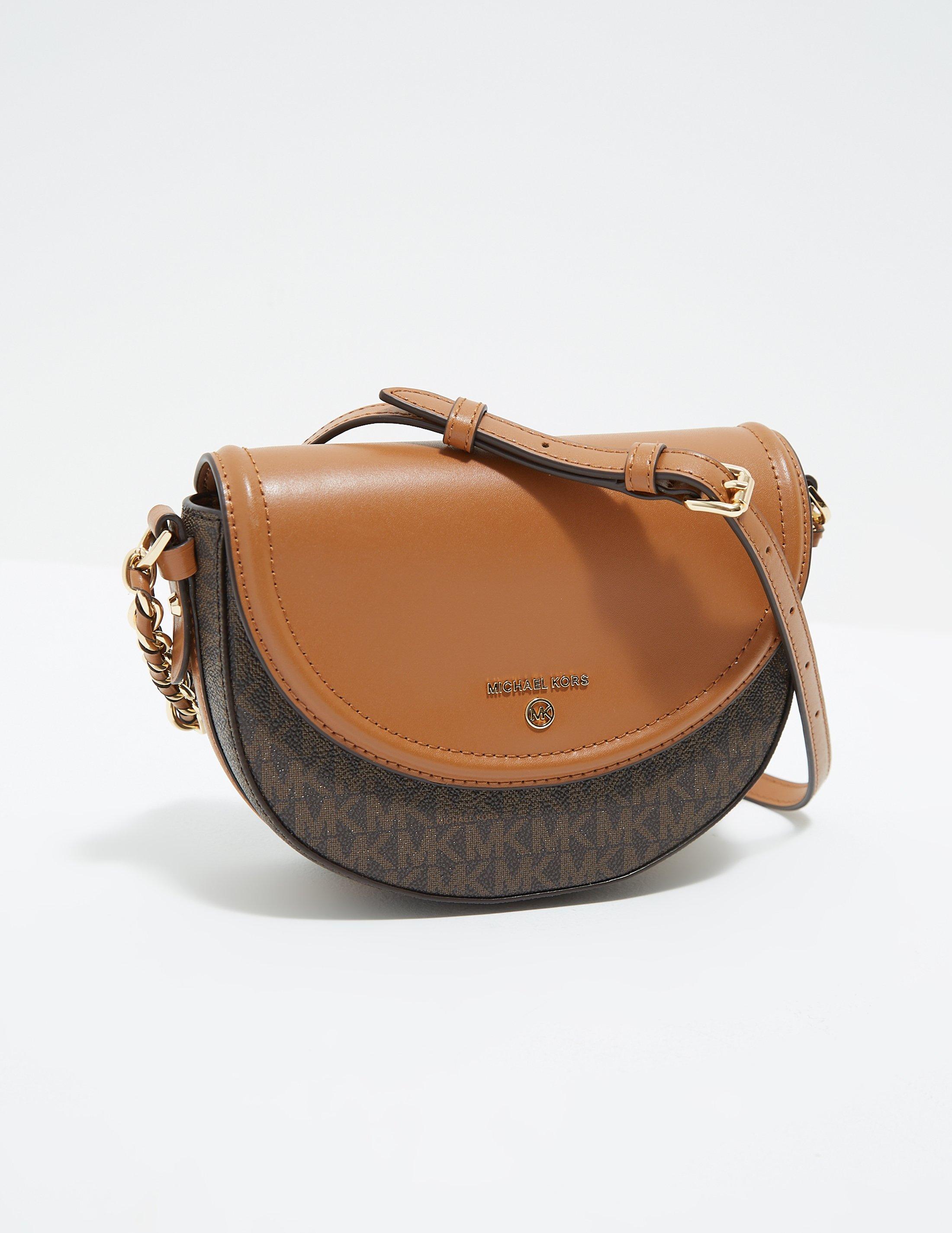 Brown Michael Kors Dome Shoulder Bag 