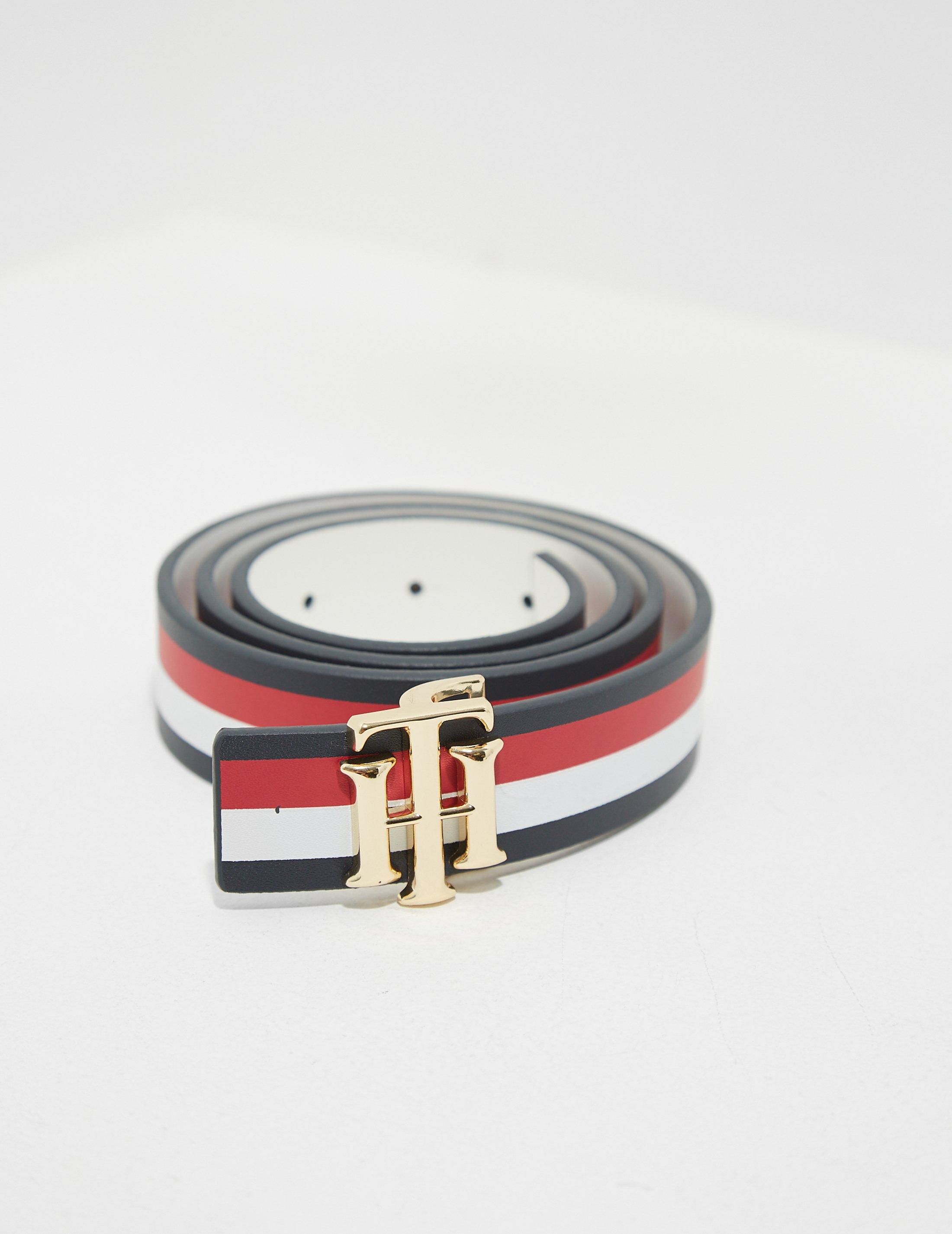 tommy hilfiger logo belt