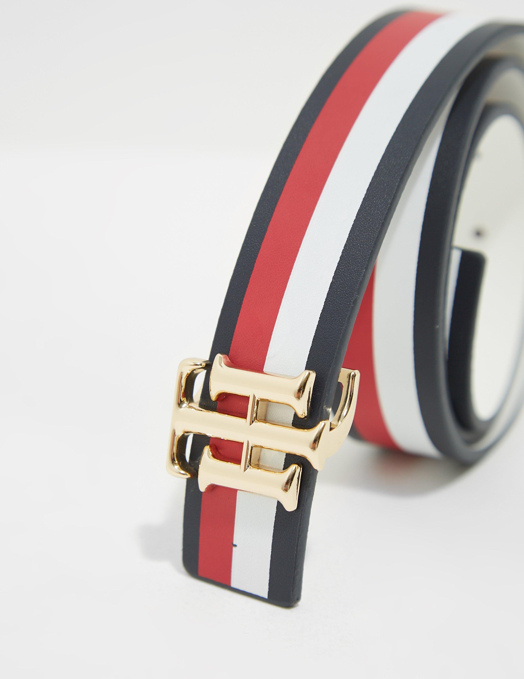 tommy logo belt