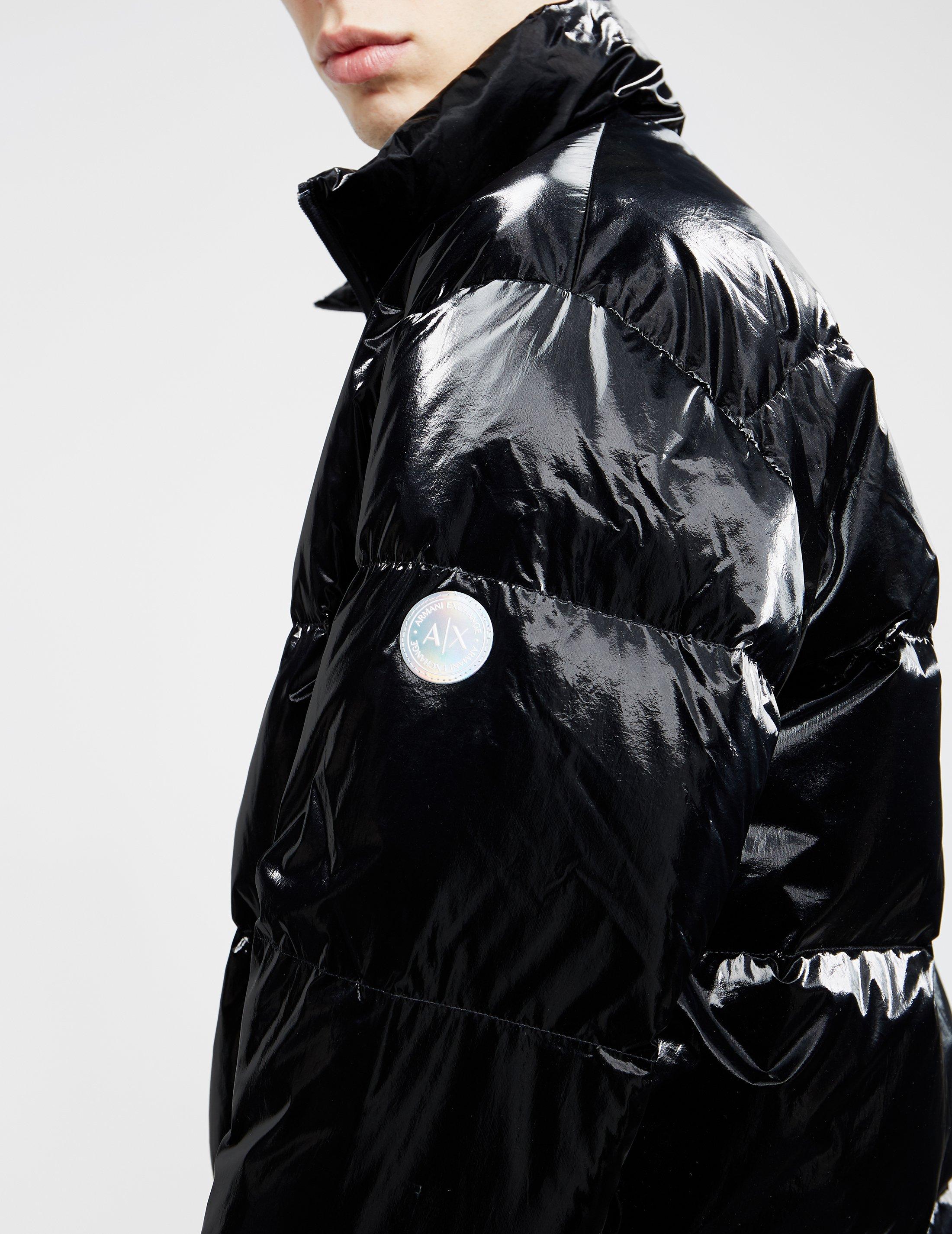 armani exchange shiny jacket