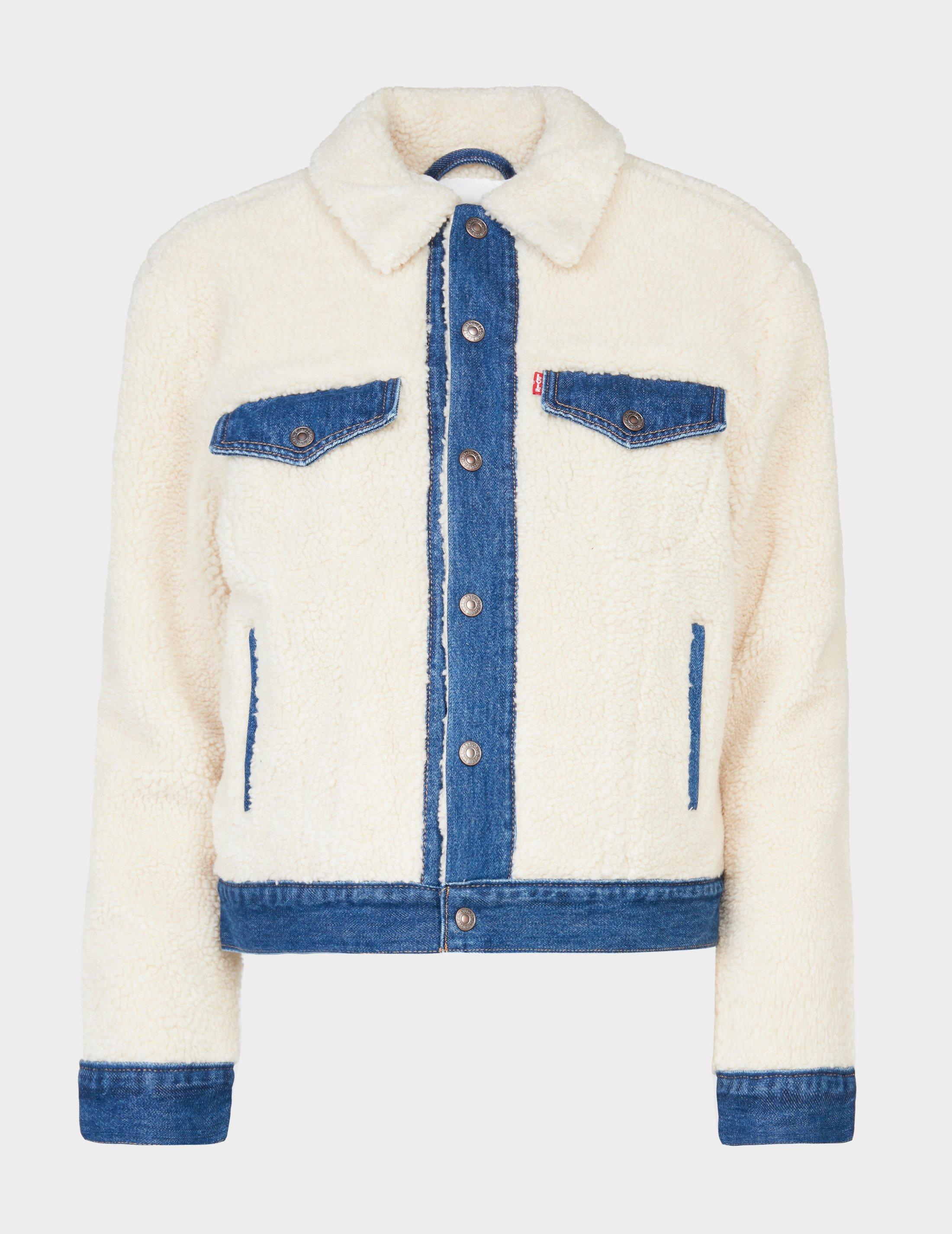 denim sheep jacket