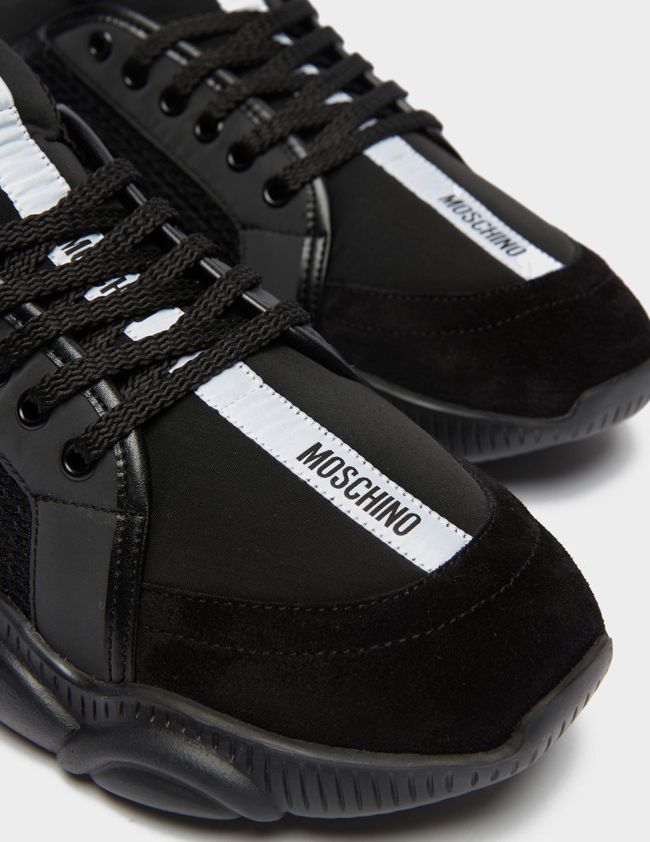 moschino trainers tessuti
