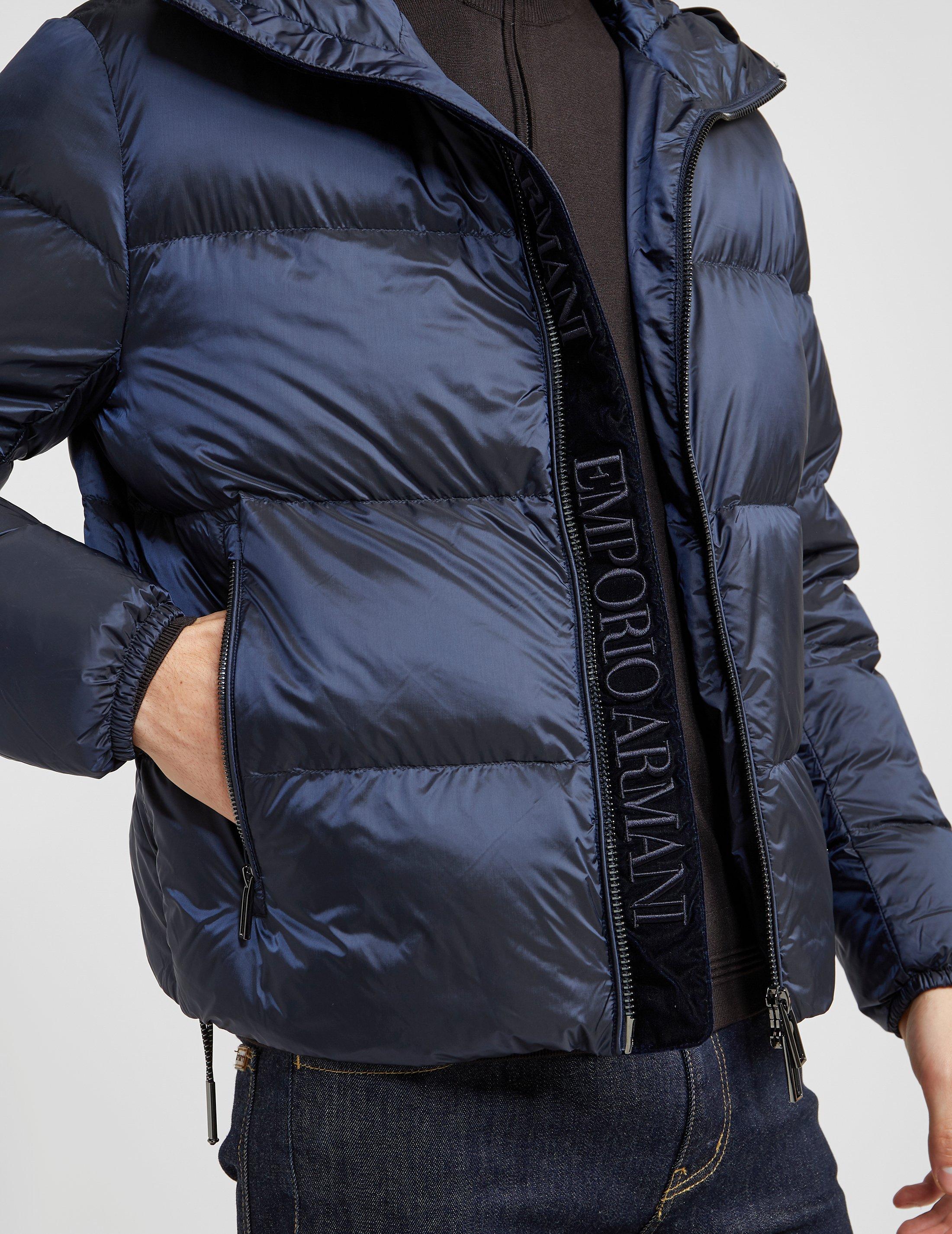 emporio armani down padded jacket