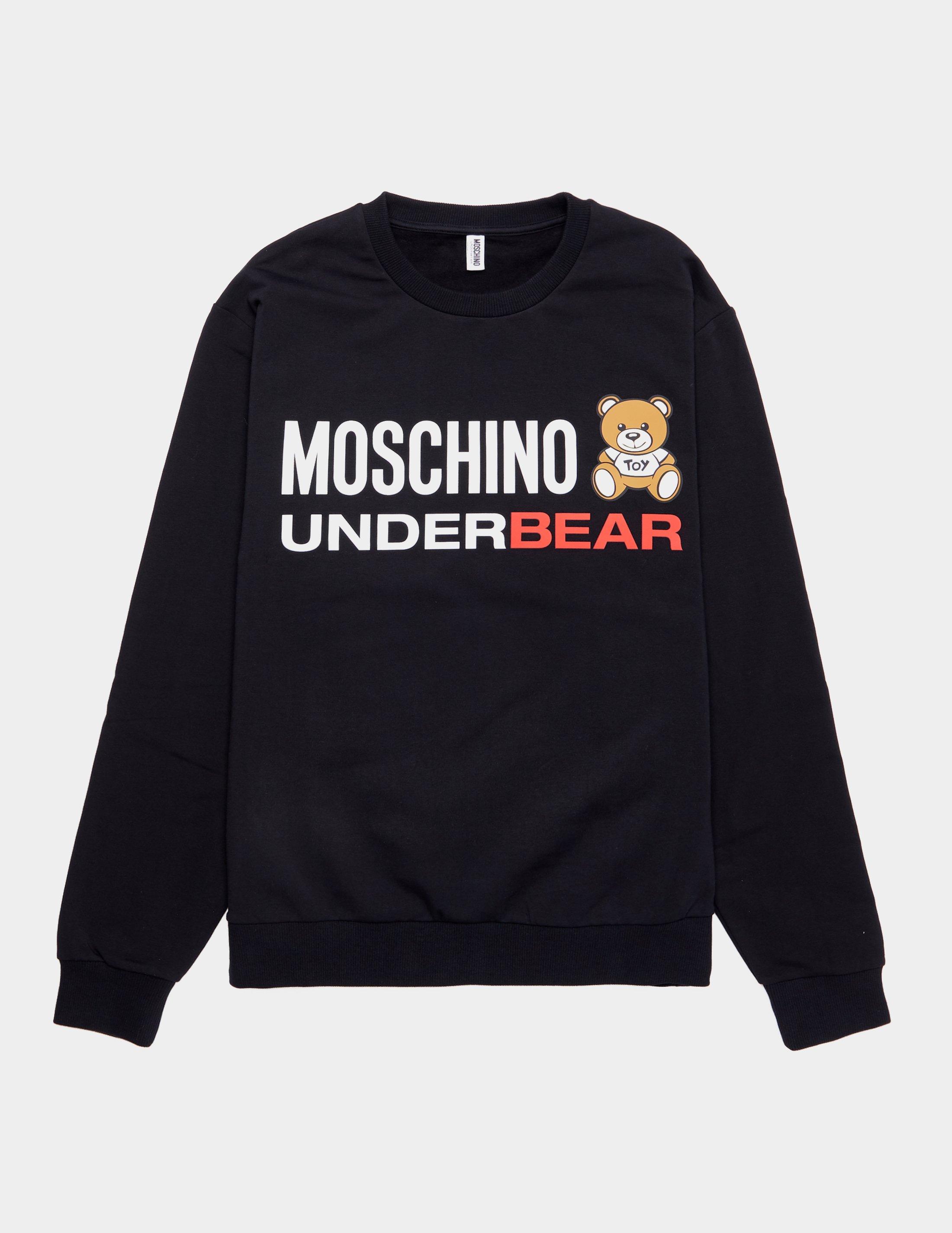 moschino underbear sweatshirt