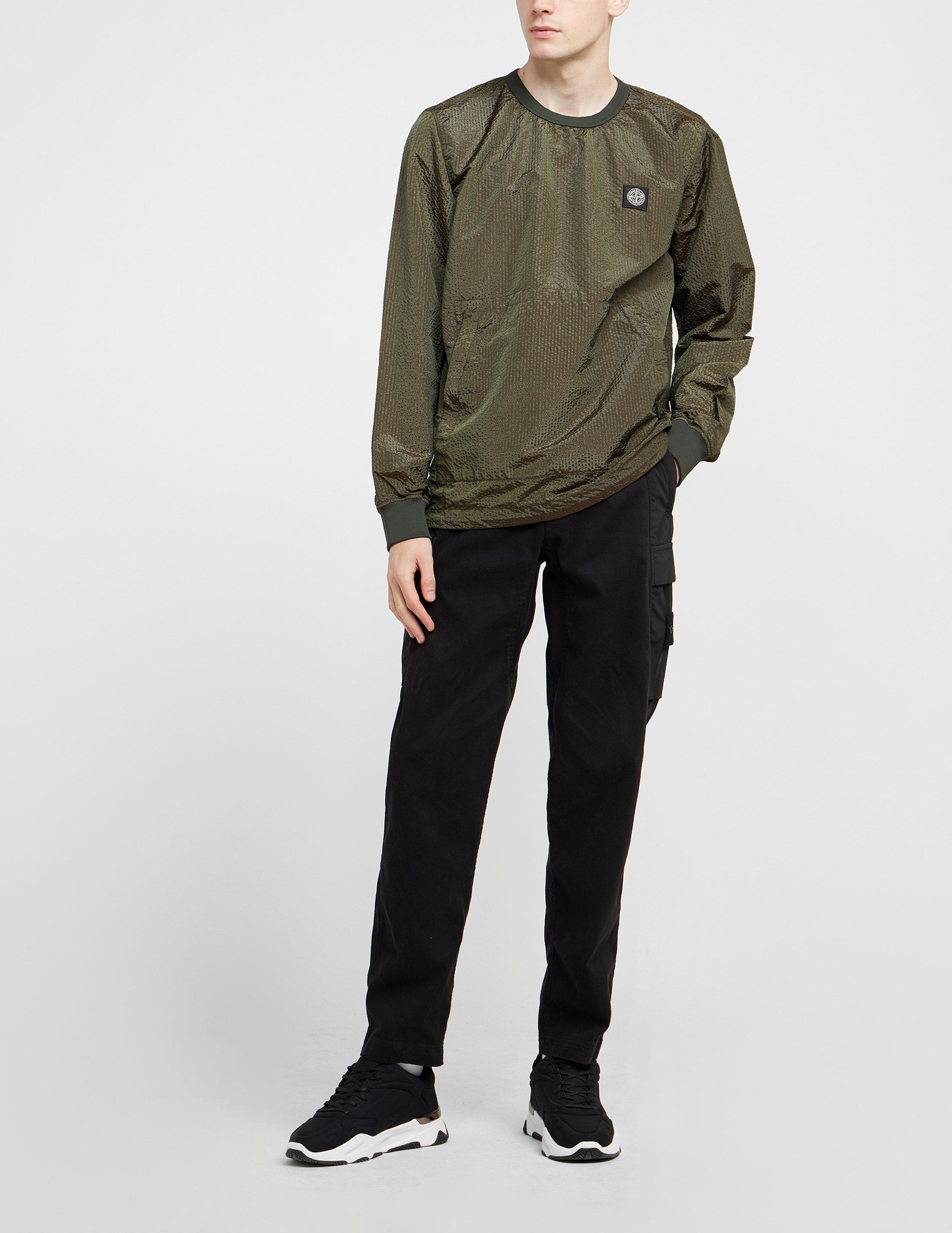 stone island nylon metal hoodie