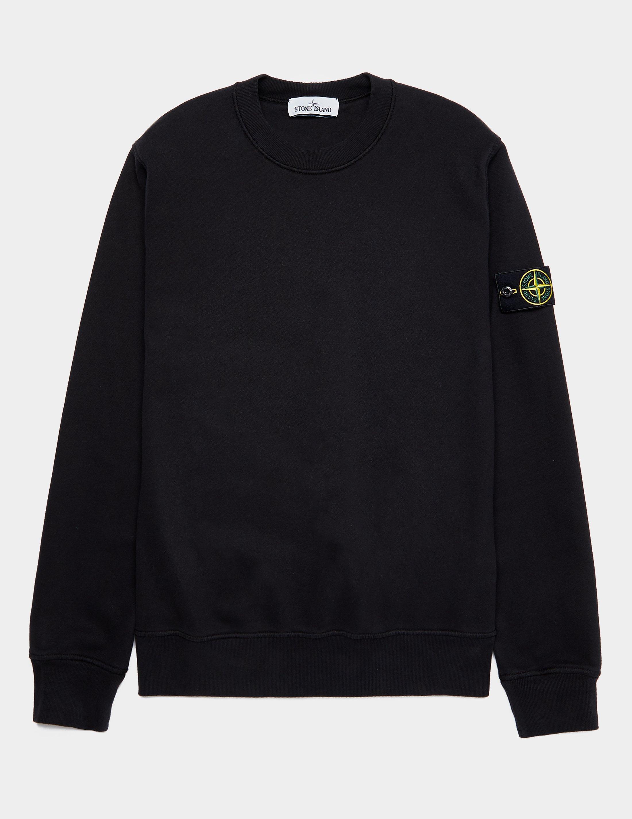 stone island basic sweatshirt