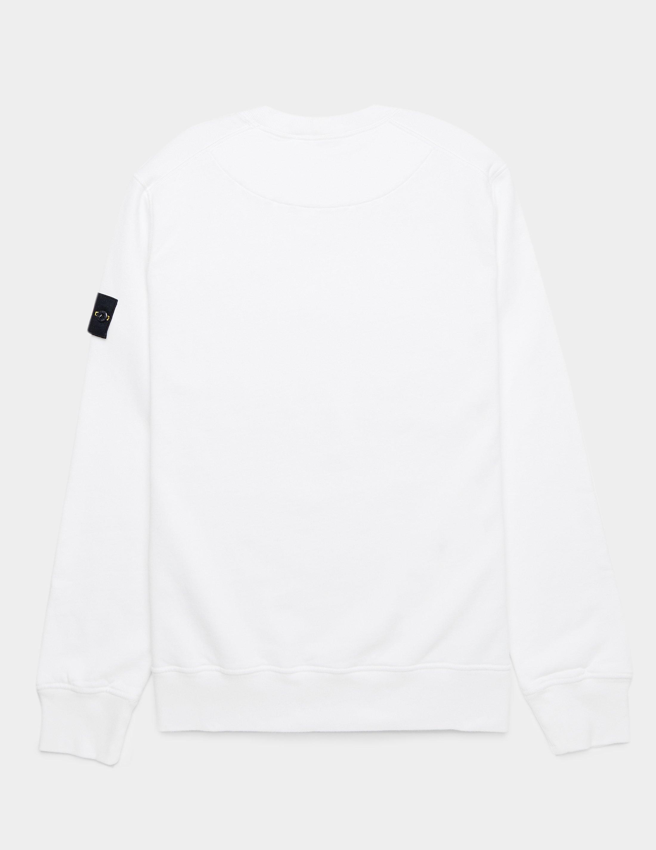 stone island basic sweatshirt