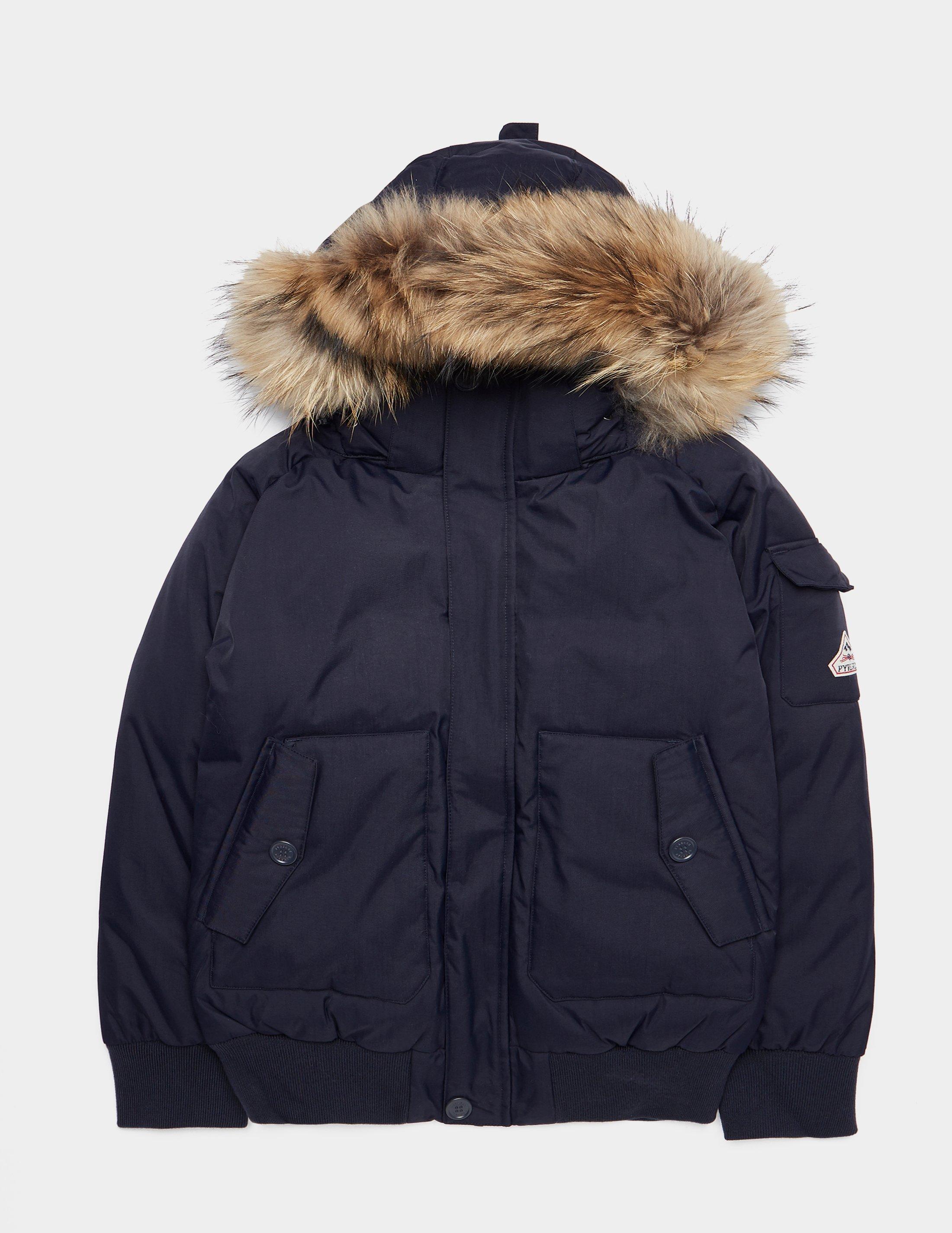 pyrenex fur hood coat