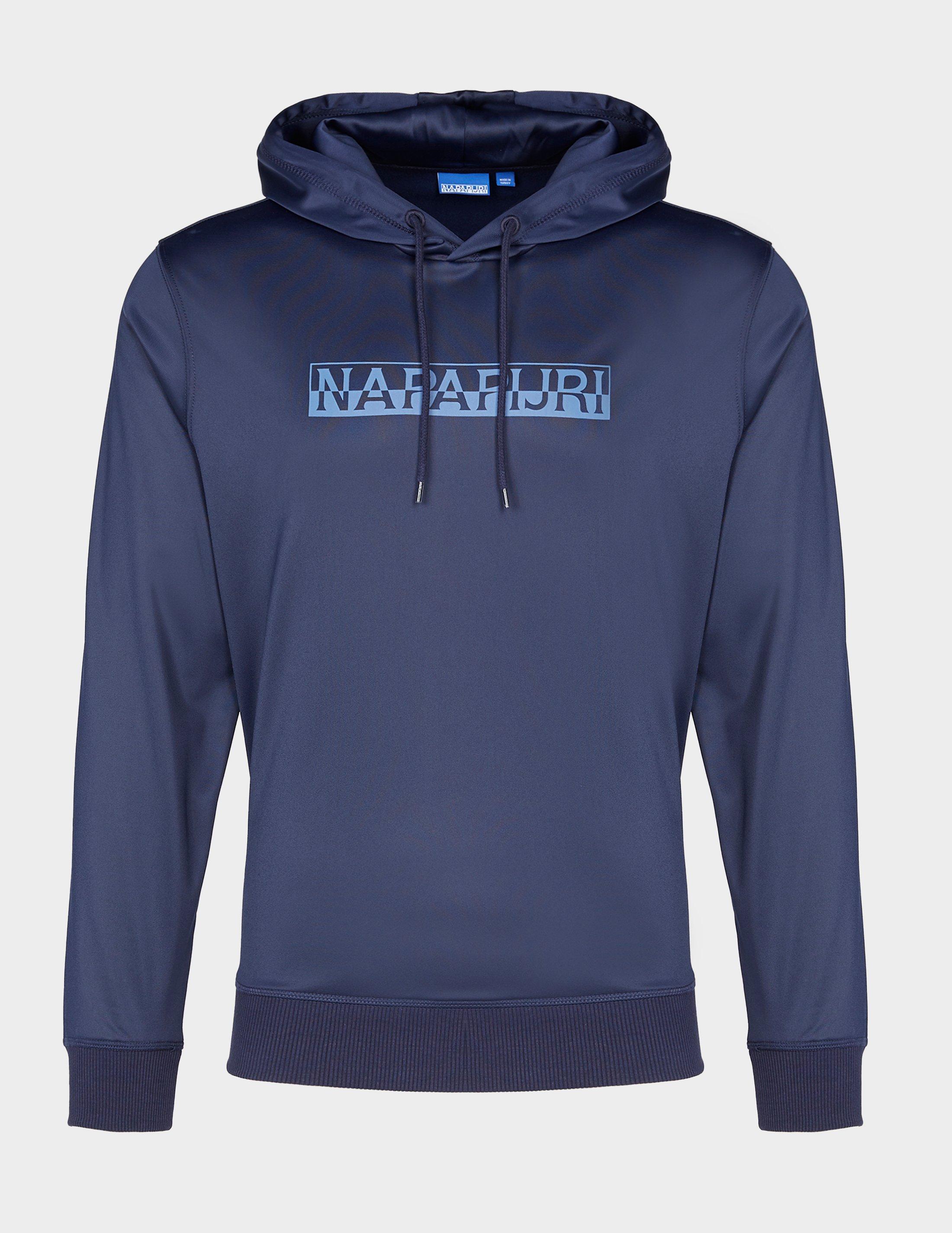 napapijri overhead logo hoodie
