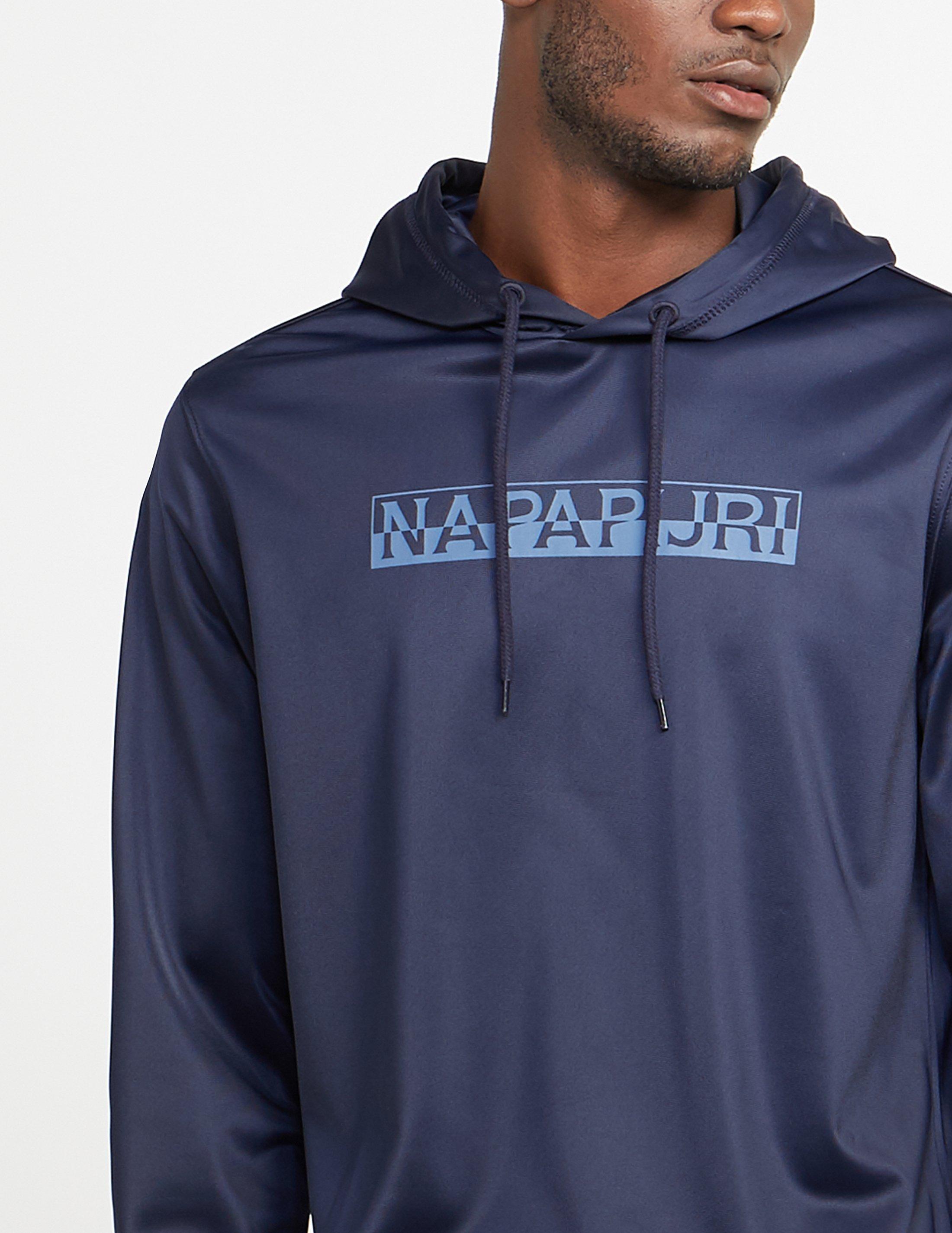napapijri overhead logo hoodie