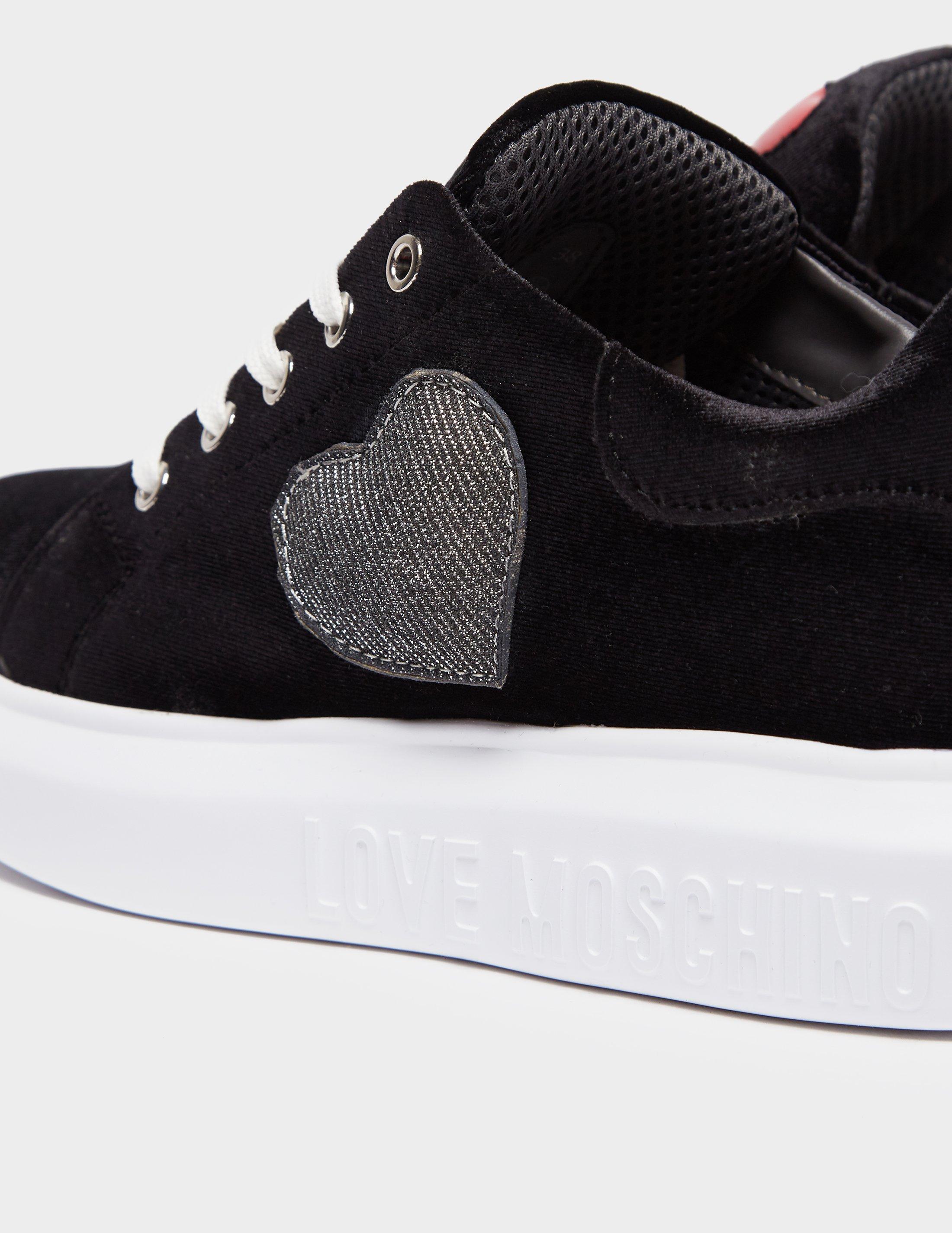 moschino trainers tessuti