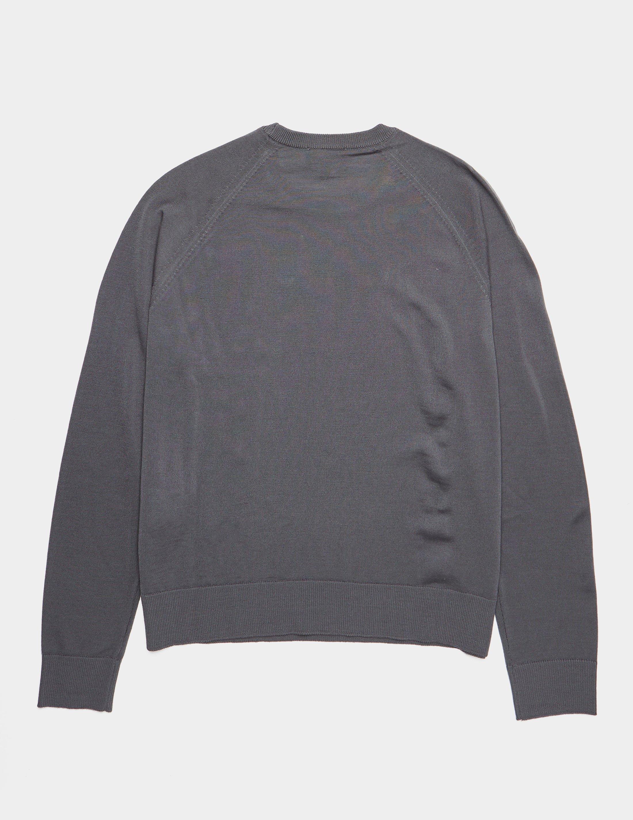 grey armani jumper