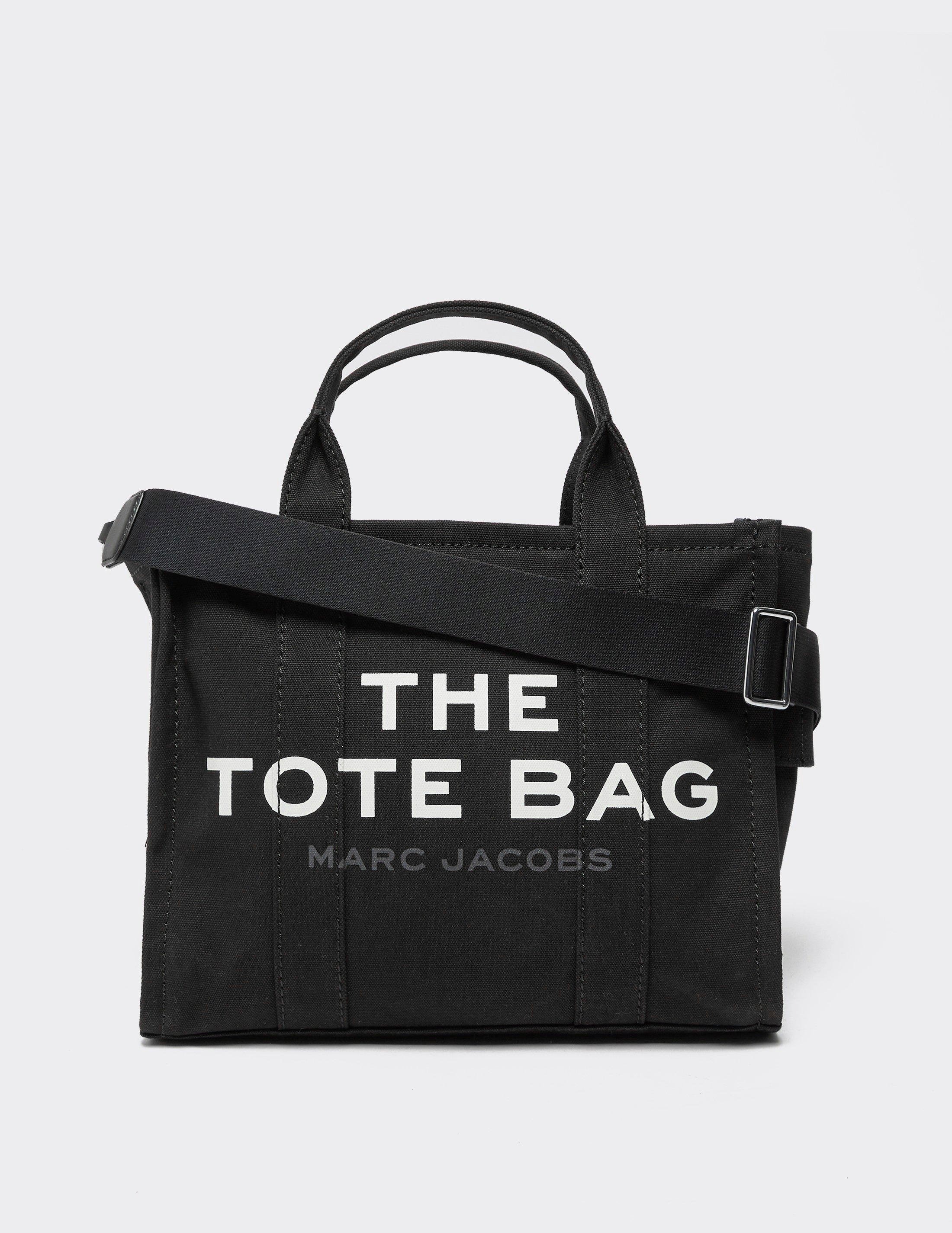 Black Marc Jacobs Small Canvas Tote Bag | Tessuti