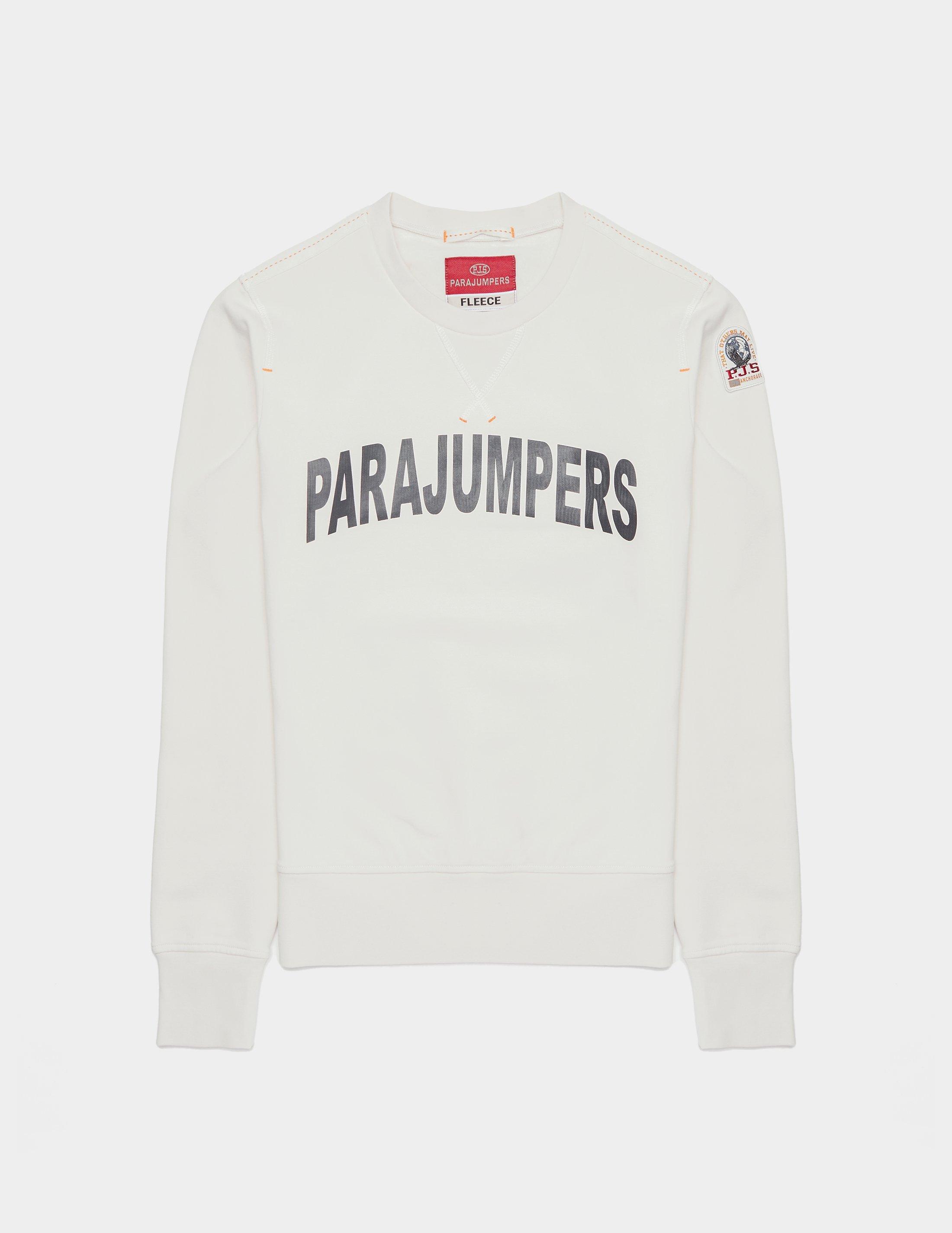 parajumper sweatshirt white