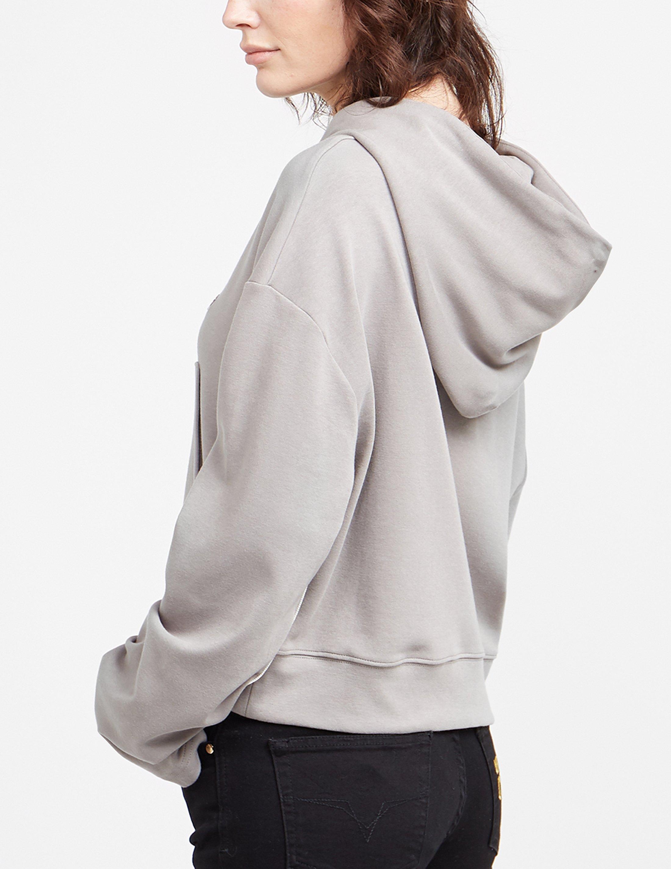 true religion cropped hoodie