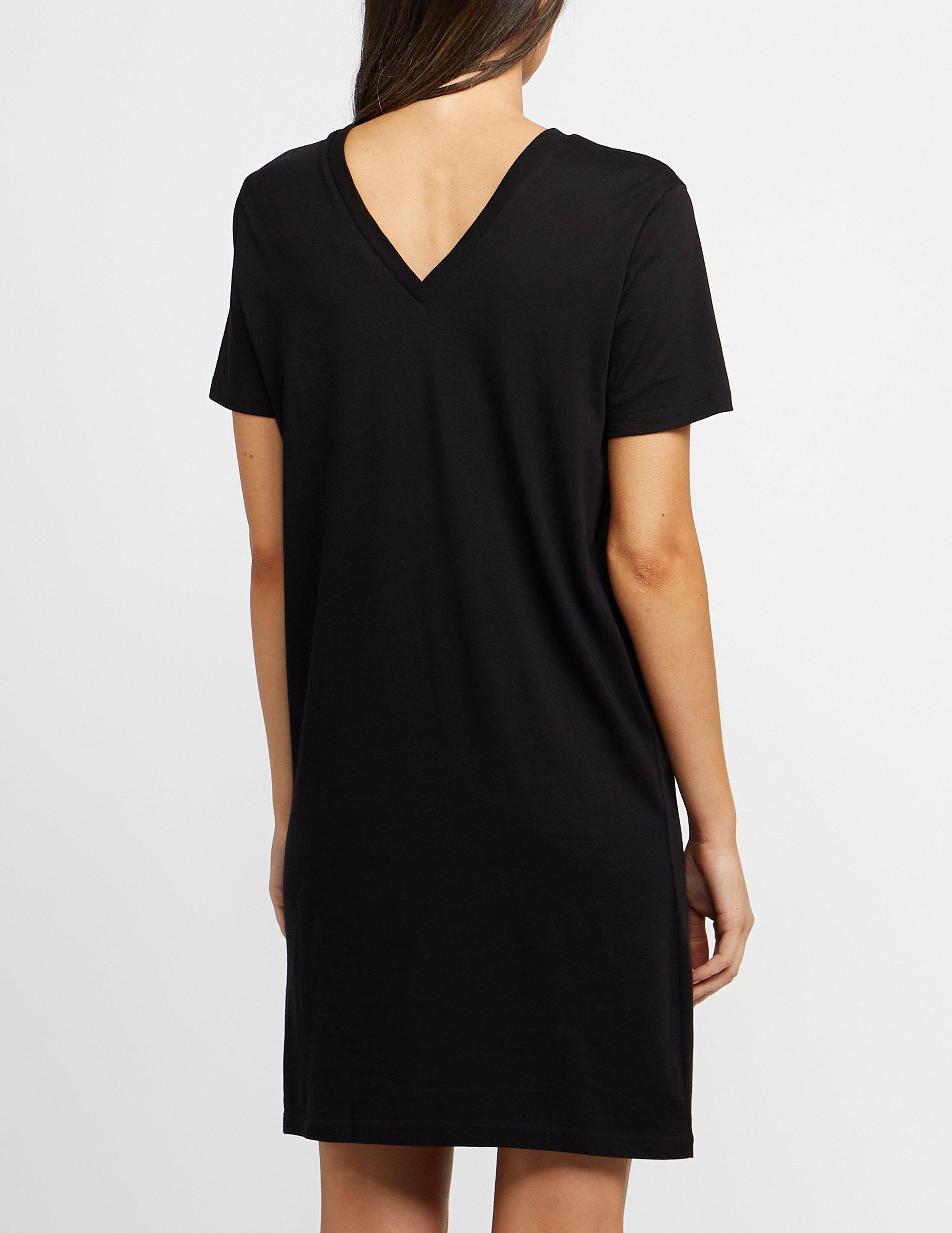 armani t shirt dress