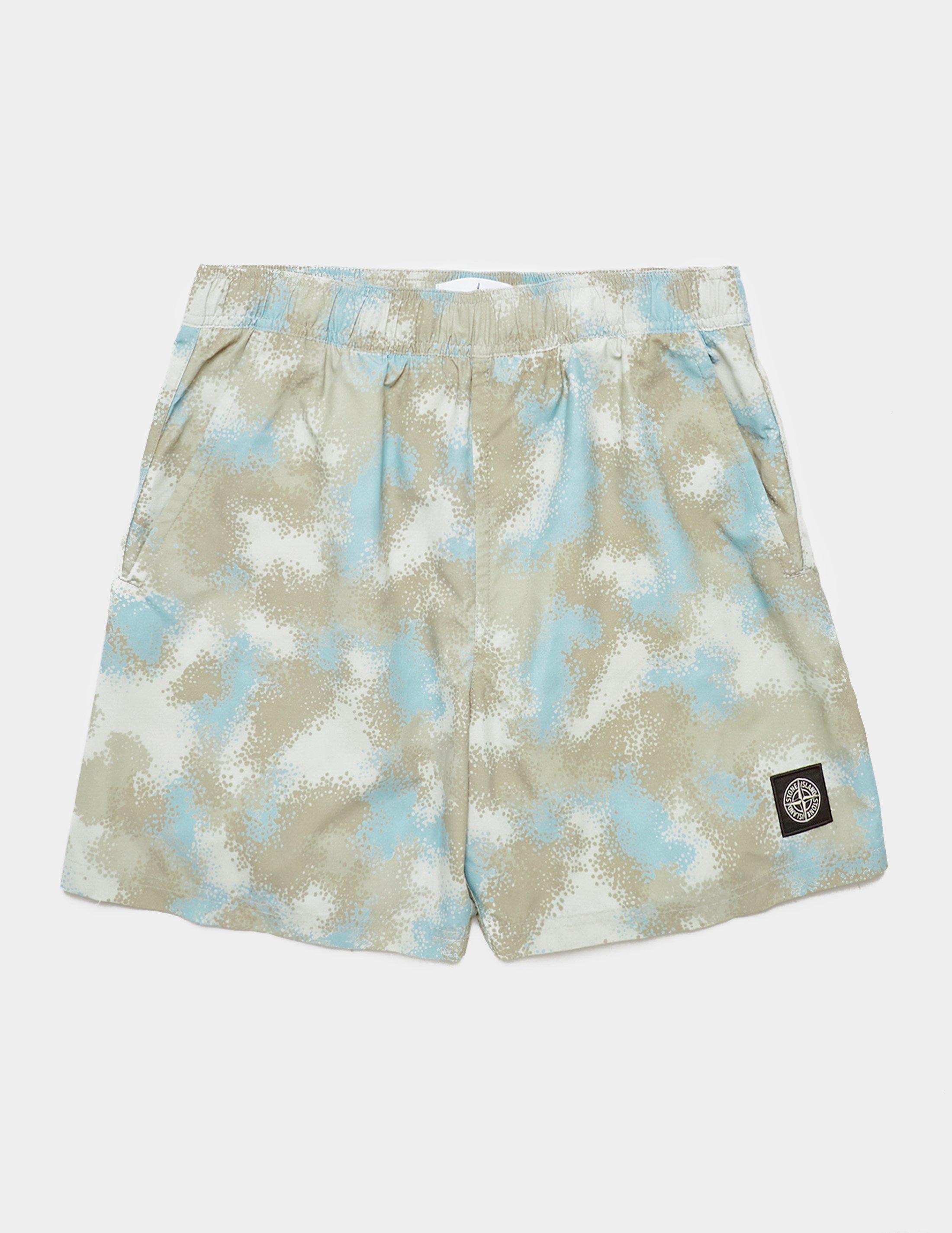 womens patterned swim shorts