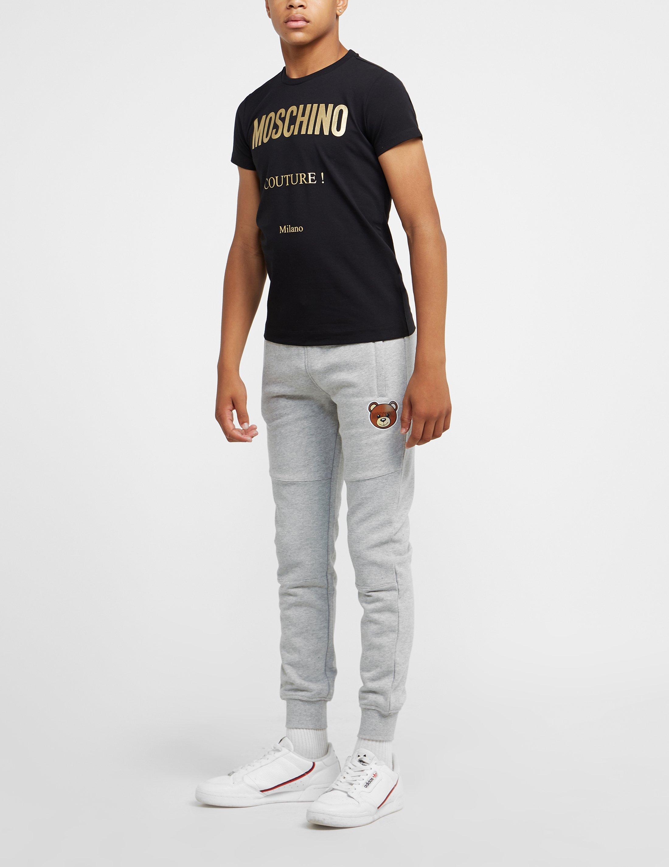 moschino joggers grey