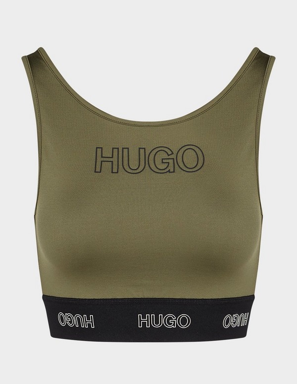 HUGO Logo Crop Top