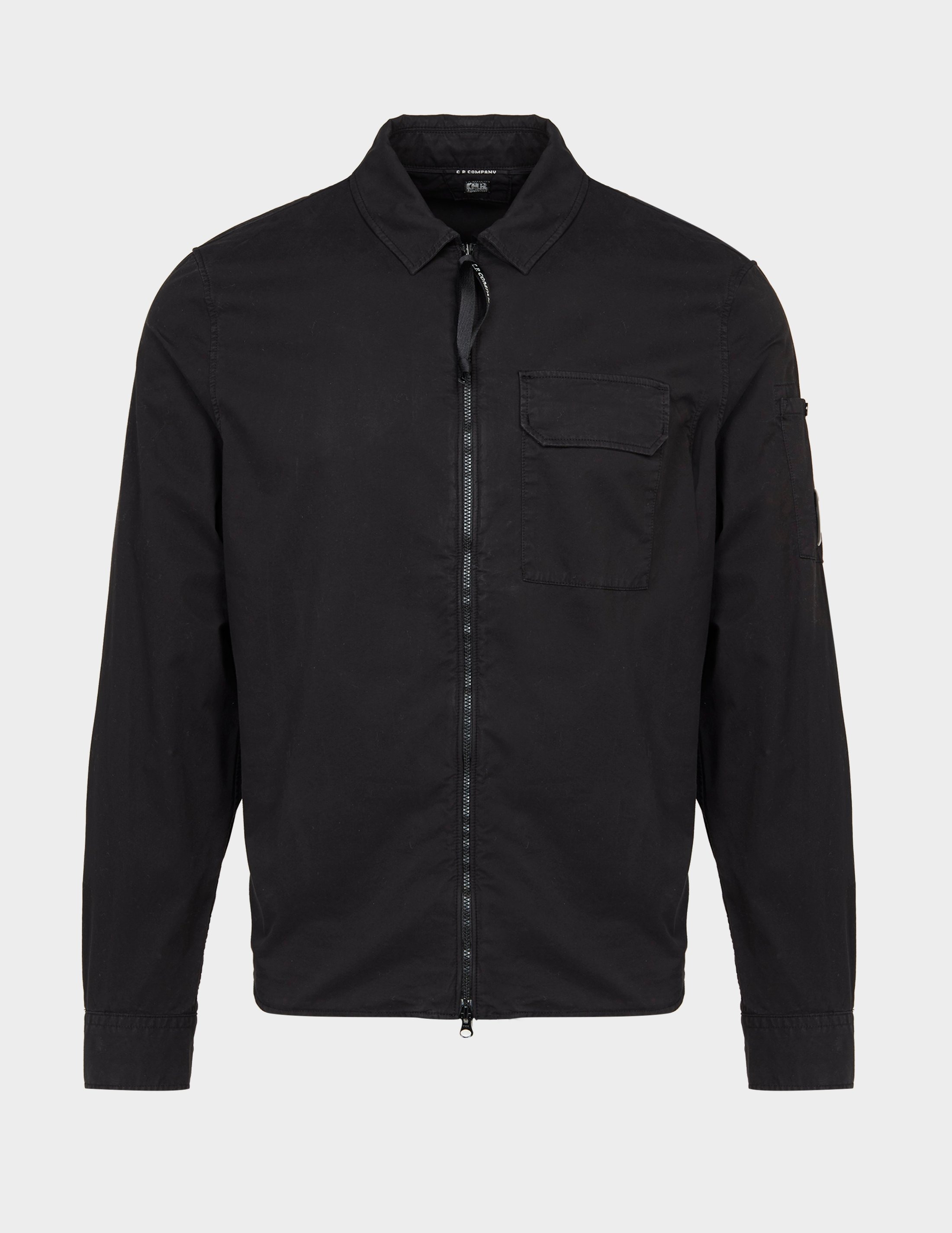 CP COMPANY Zipped Overshirt Men Overshirts Flannels, 45% OFF