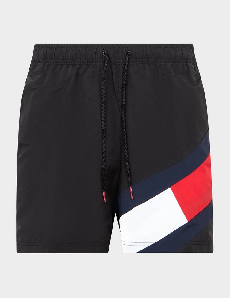 Tommy Hilfiger Diagonal Flag Swim Shorts
