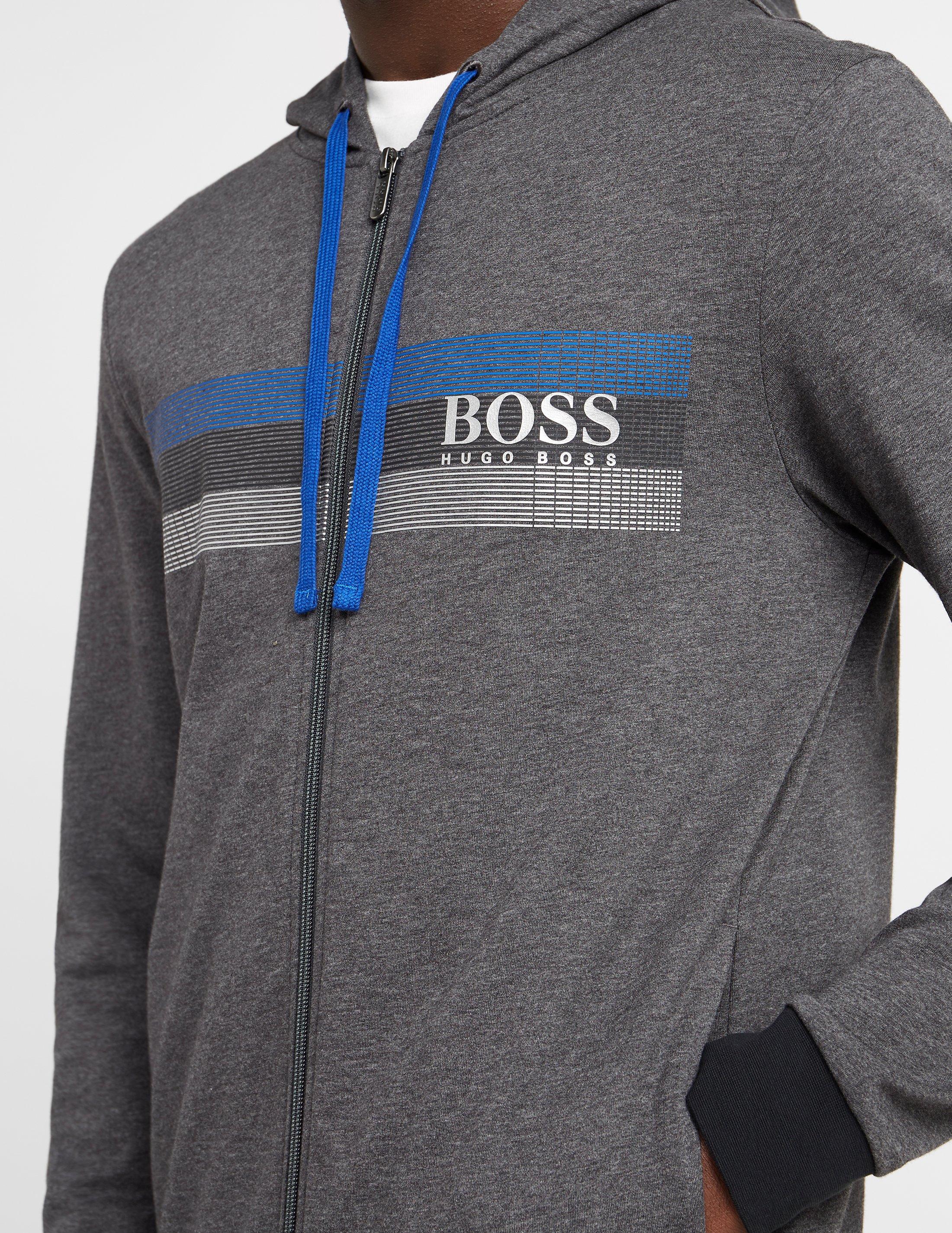 boss authentic full zip hoodie