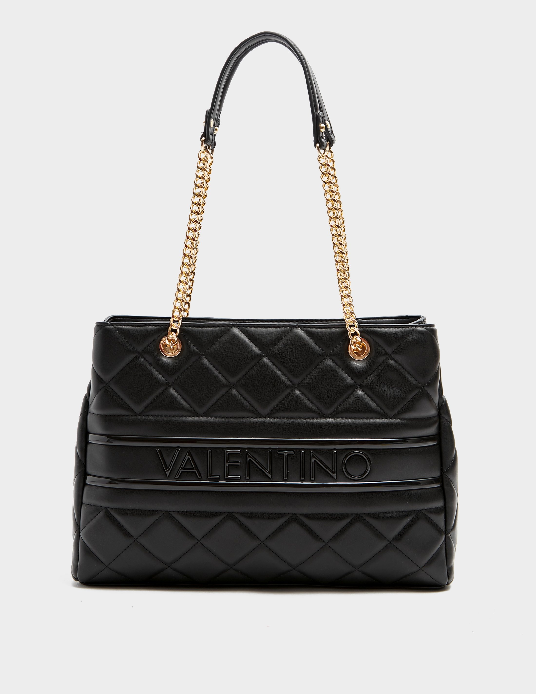 Black Valentino Bags Ada Chain Tote Bag | Tessuti