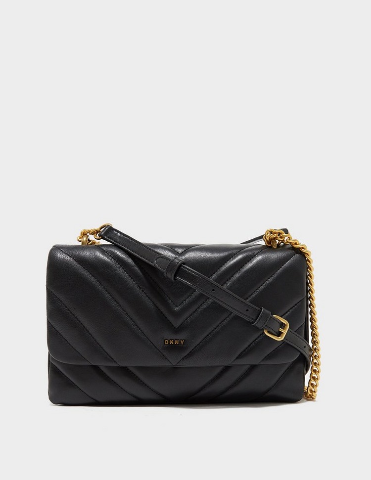 Dkny Vivian Crossbody Bag Black Gold | IUCN Water