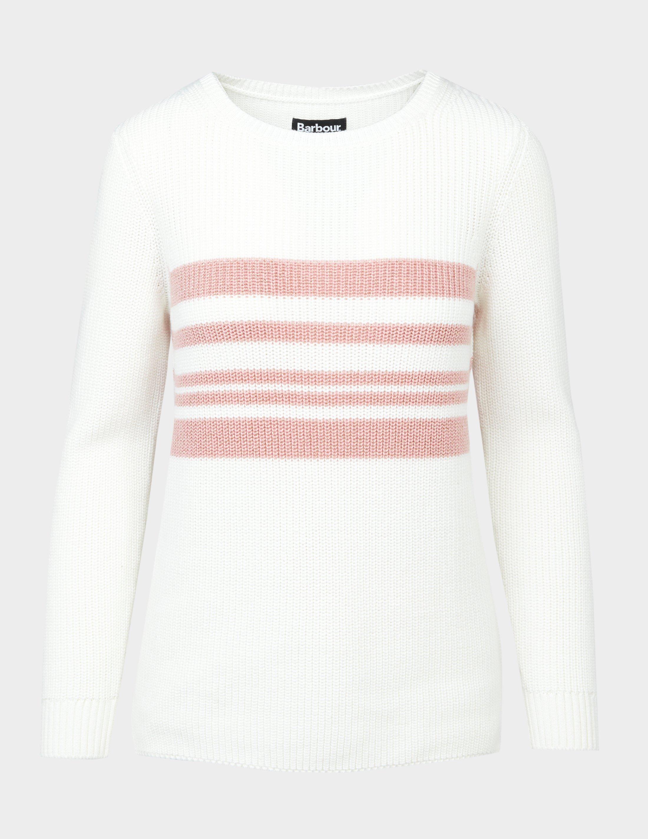 pink barbour jumper