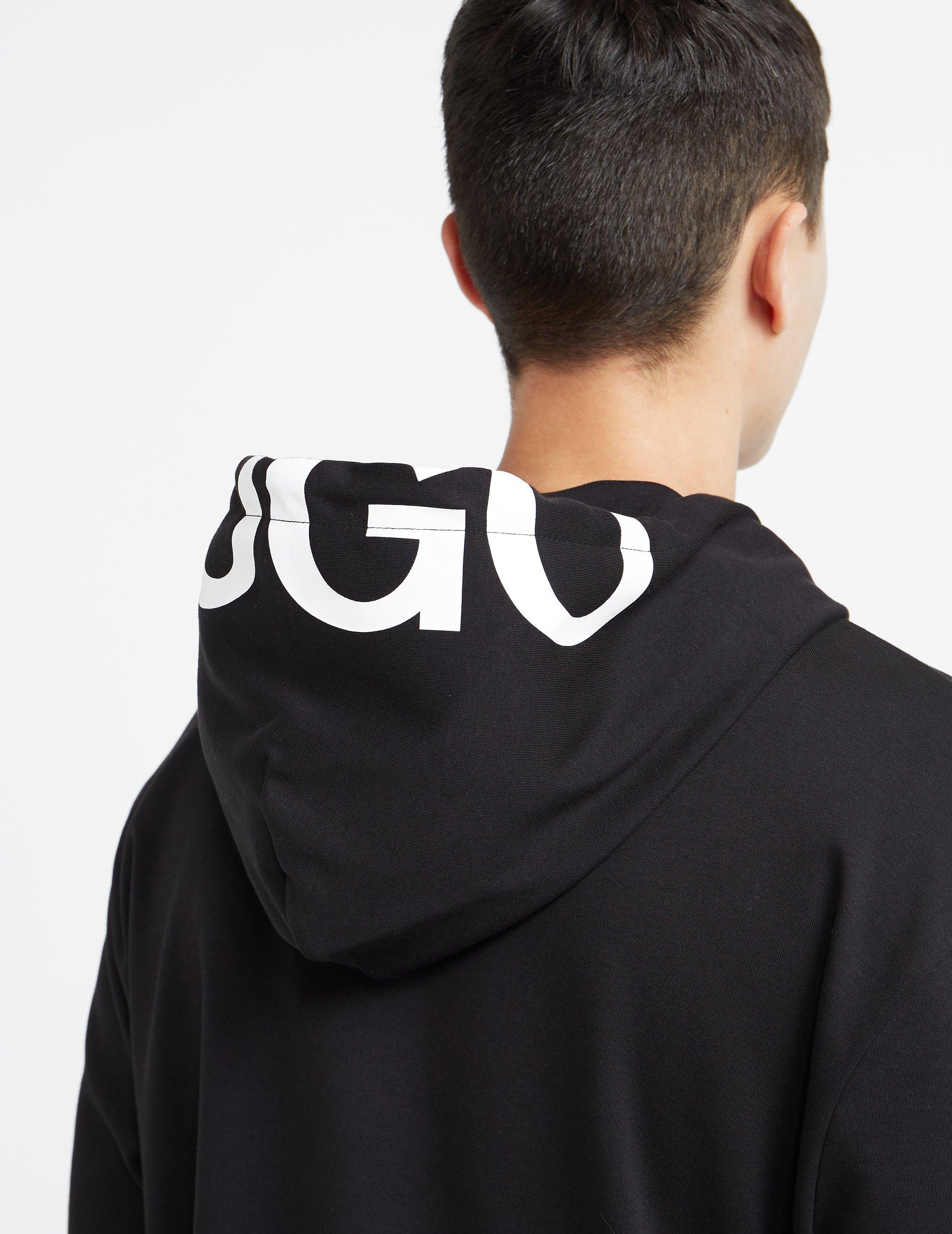 hugo dayfun logo hooded sweatshirt