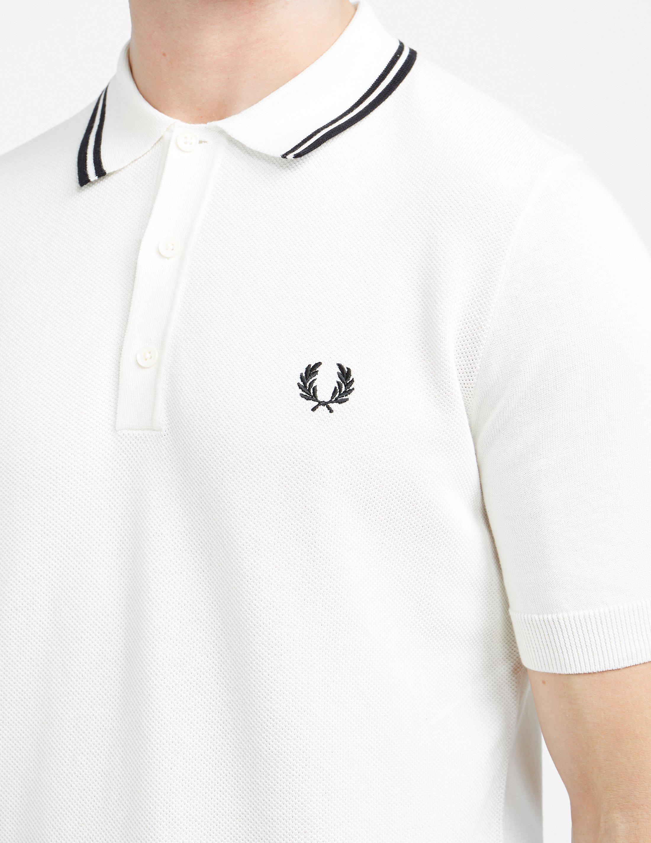 fred perry knitted shirt