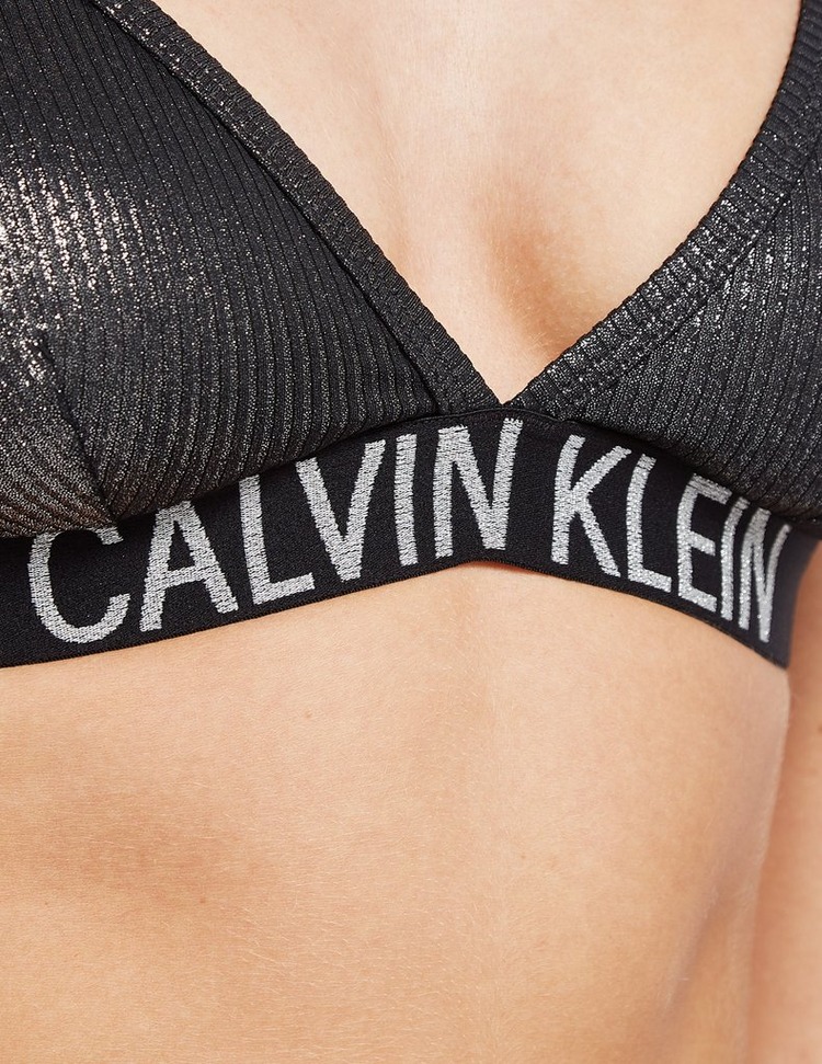 Calvin Klein Swim Sparkle Bikini Top