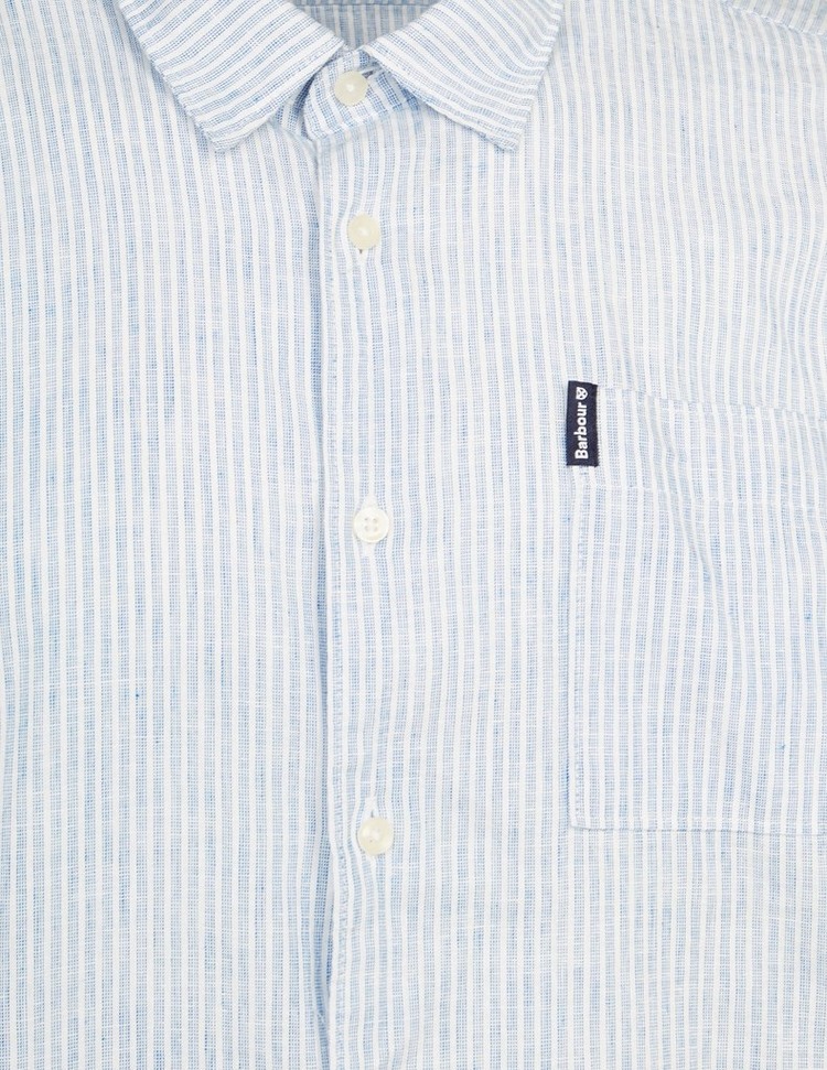Barbour Linen Stripe Shirt