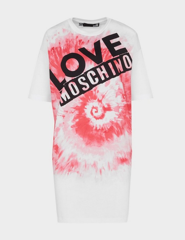 Love Moschino Tie Dye T-Shirt Dress