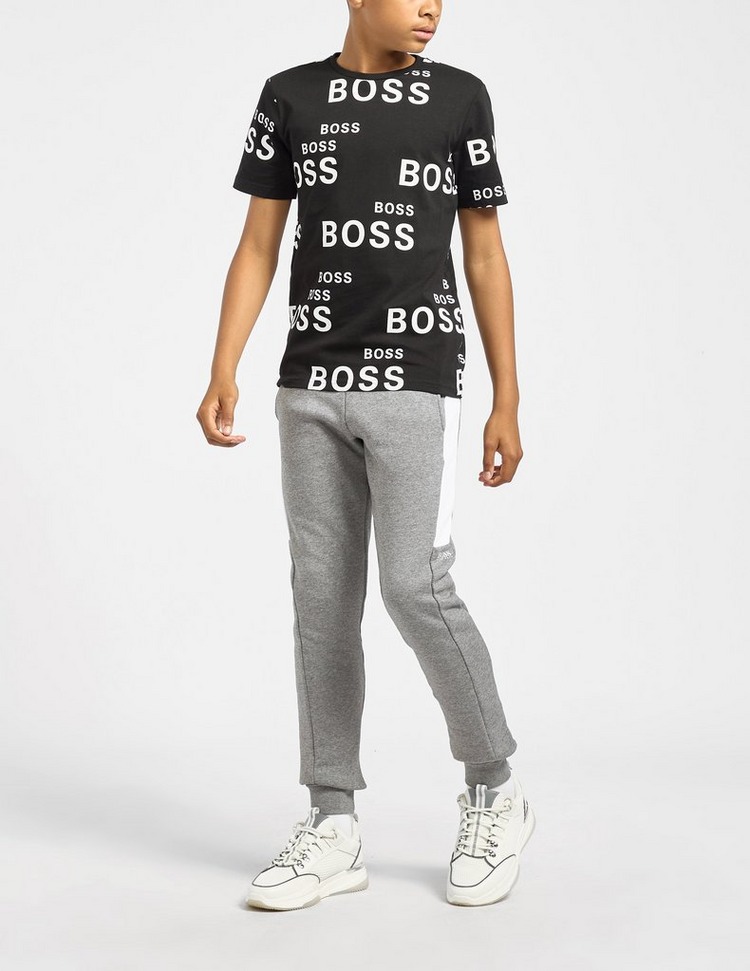 BOSS All Over Print Logo T-Shirt Junior