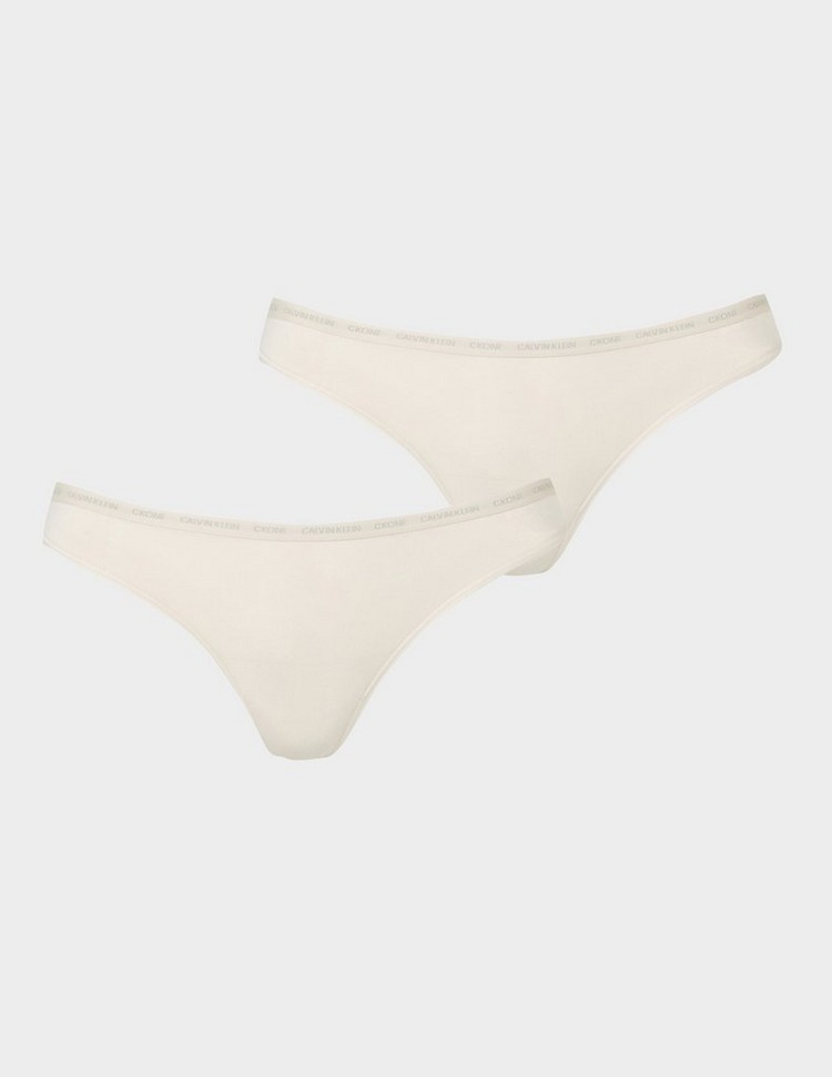Calvin Klein Underwear CK One 2-Pack Tonal Thongs