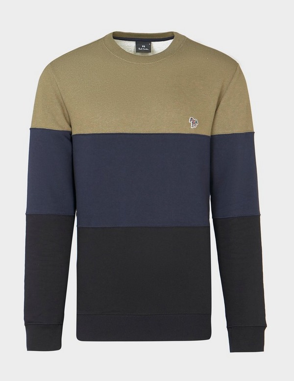 PS Paul Smith Zebra Colour Block Sweatshirt