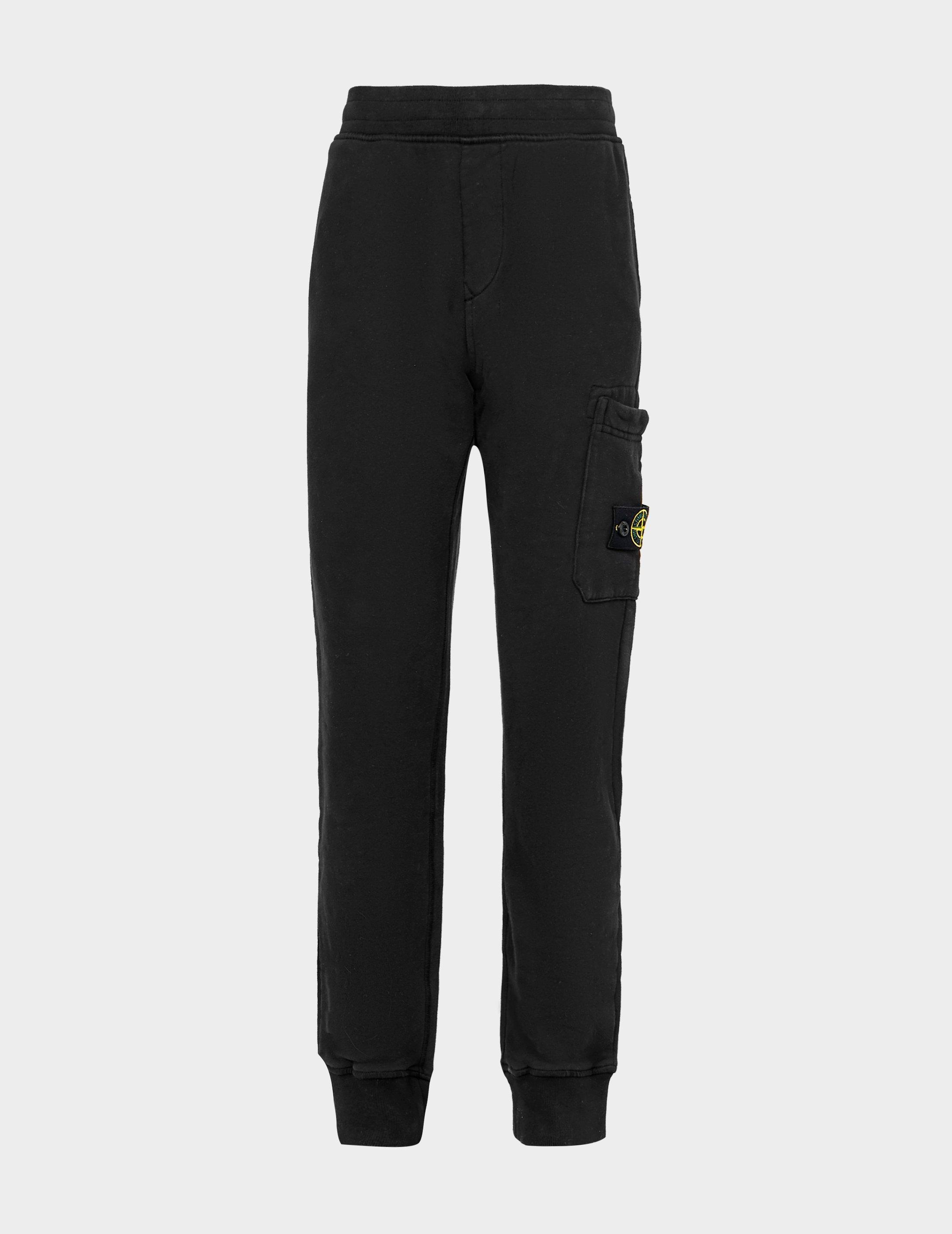 black stone island joggers